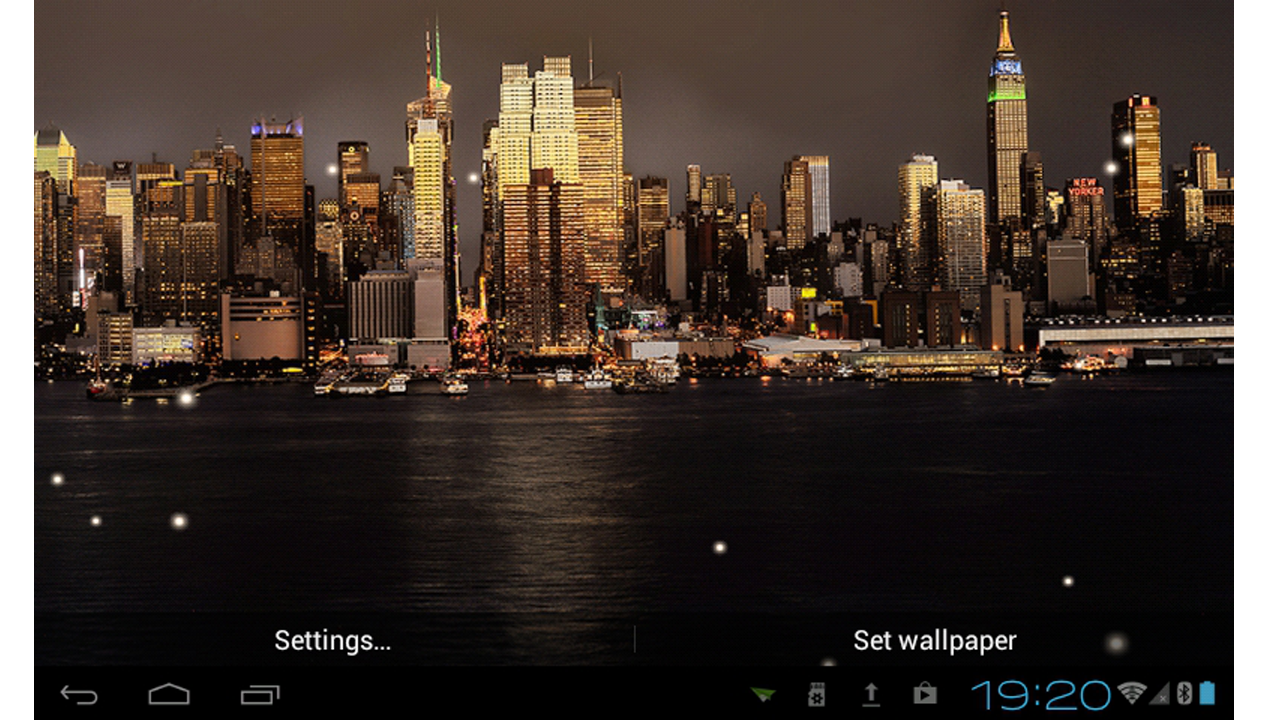 اسکرین شات 6 برنامه Amazing City live wallpapers