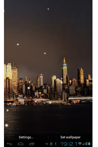اسکرین شات 3 برنامه Amazing City live wallpapers
