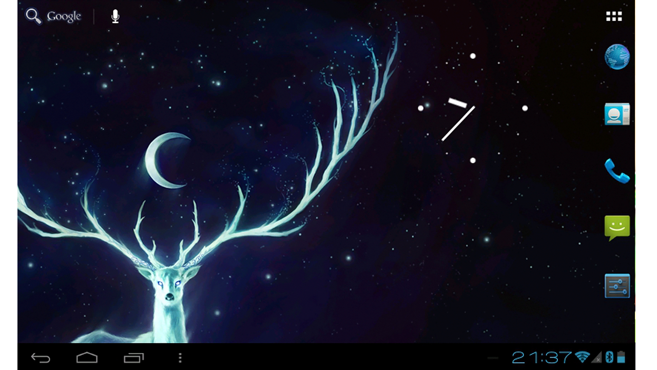اسکرین شات 3 برنامه Night Bringer Magical deer lwp