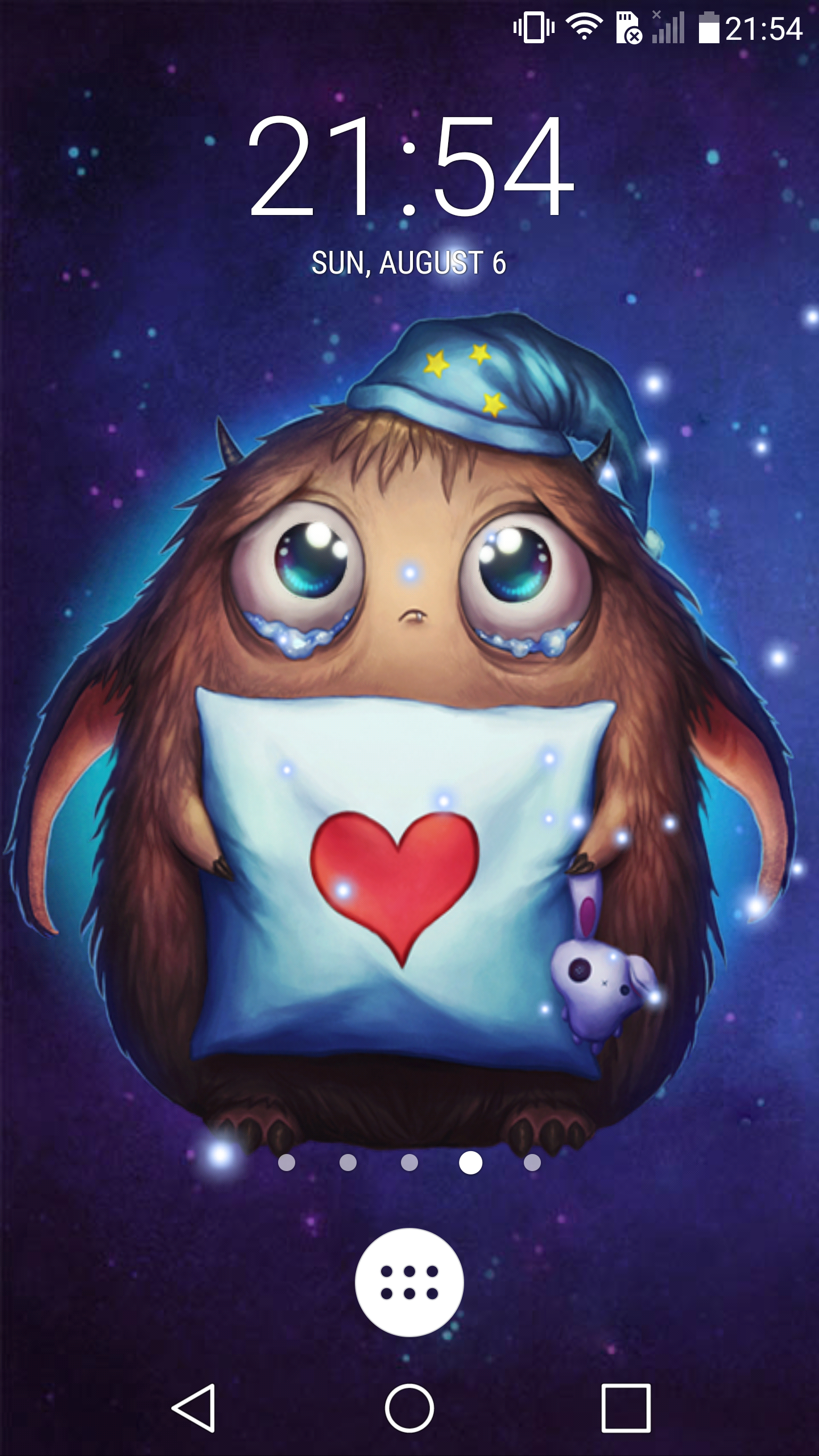 اسکرین شات 2 برنامه Booboo : Cute little monster