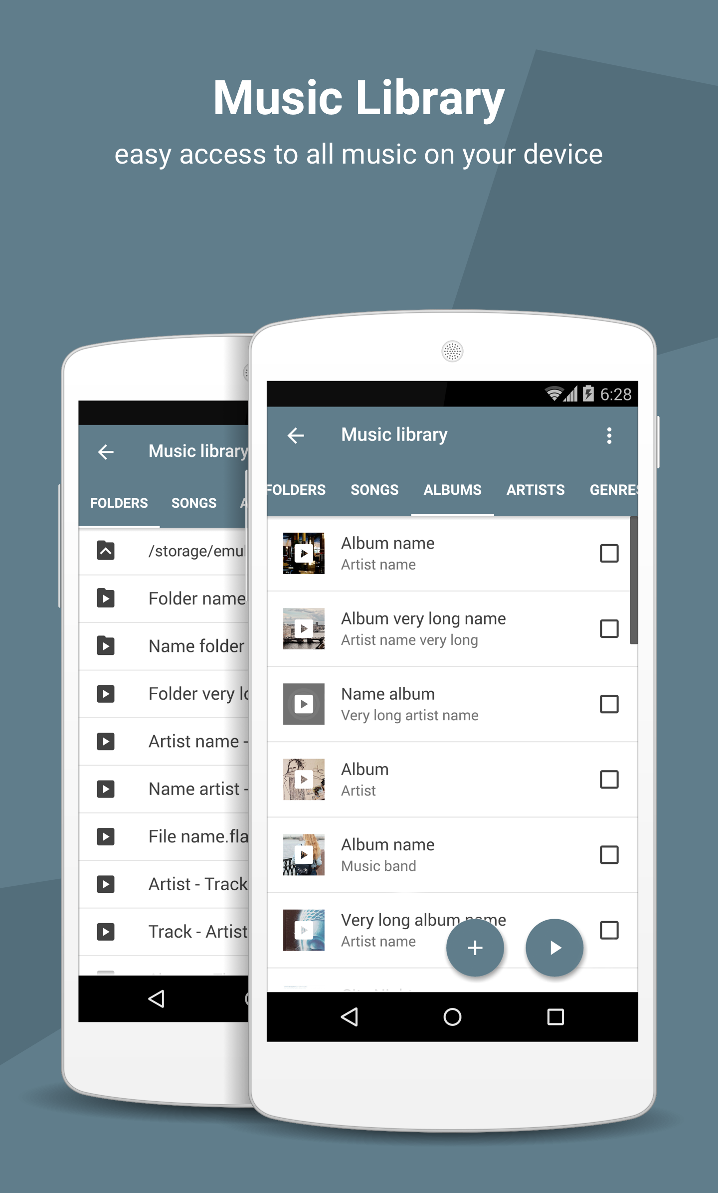 اسکرین شات 4 برنامه NRG Player music player