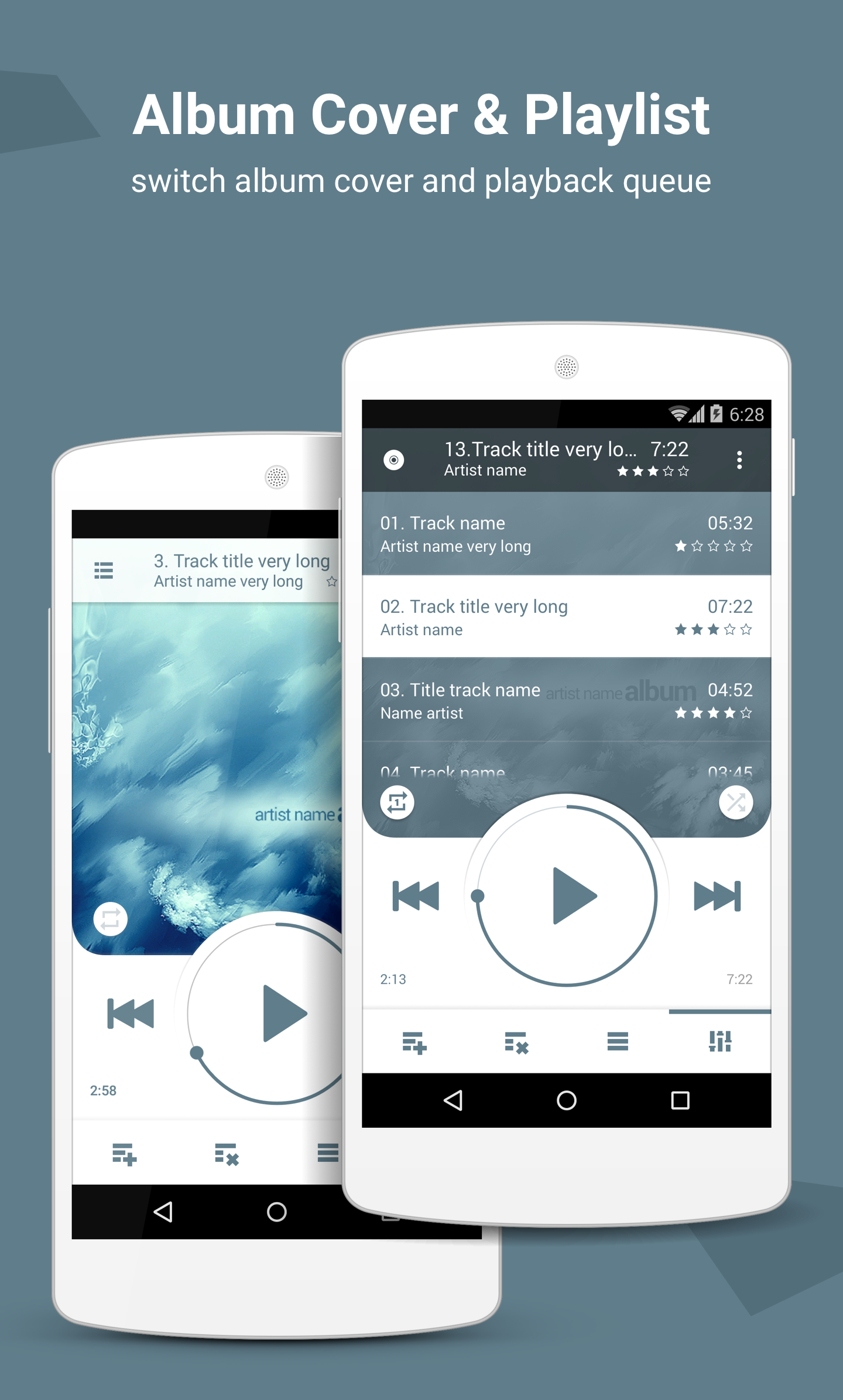 اسکرین شات 6 برنامه NRG Player music player