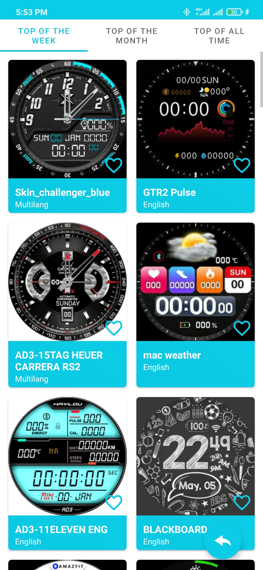 اسکرین شات 6 برنامه Haylou, IMILAB Watch Faces
