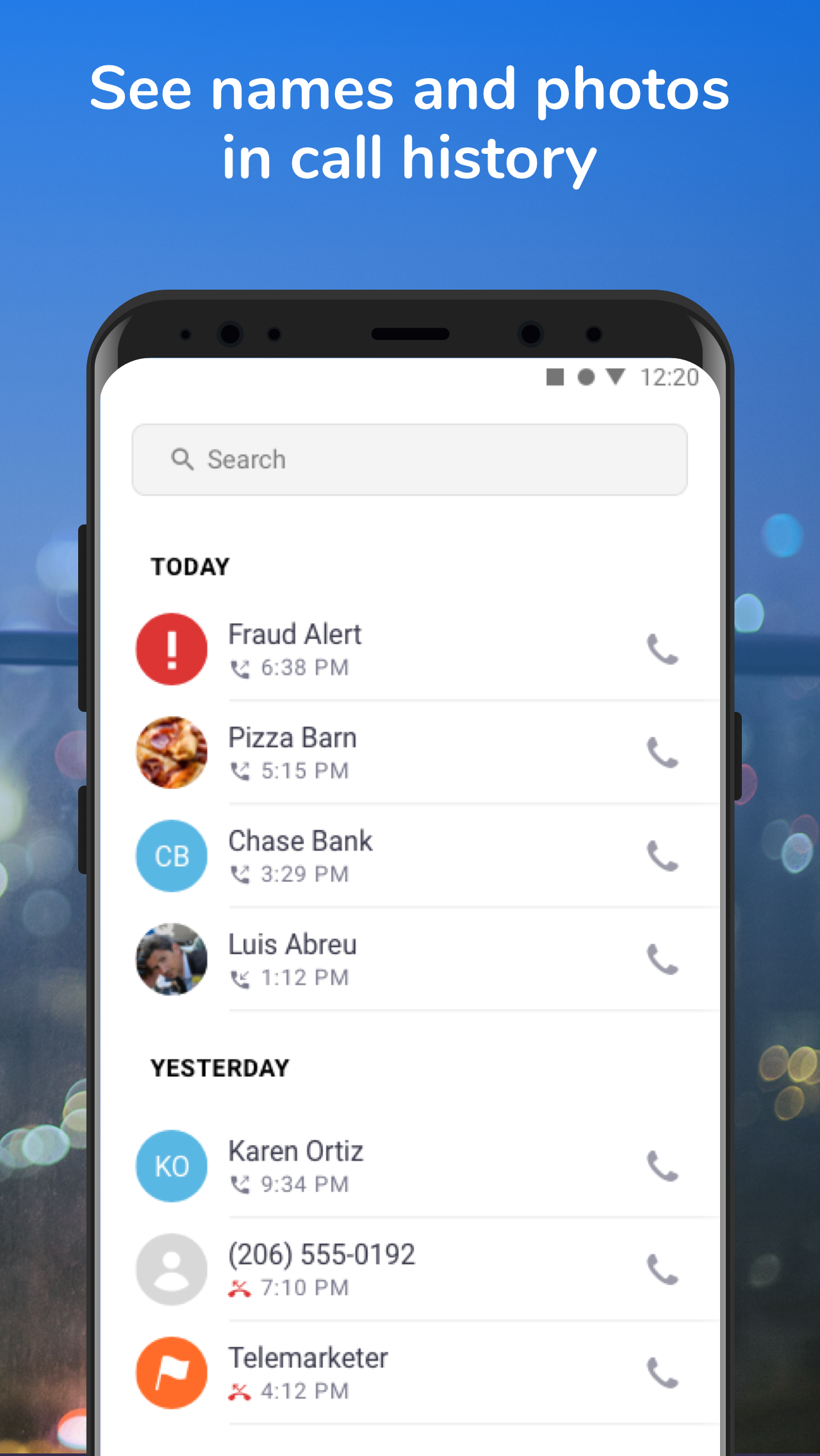 اسکرین شات 2 برنامه Mr. Number: Spam Call Blocker
