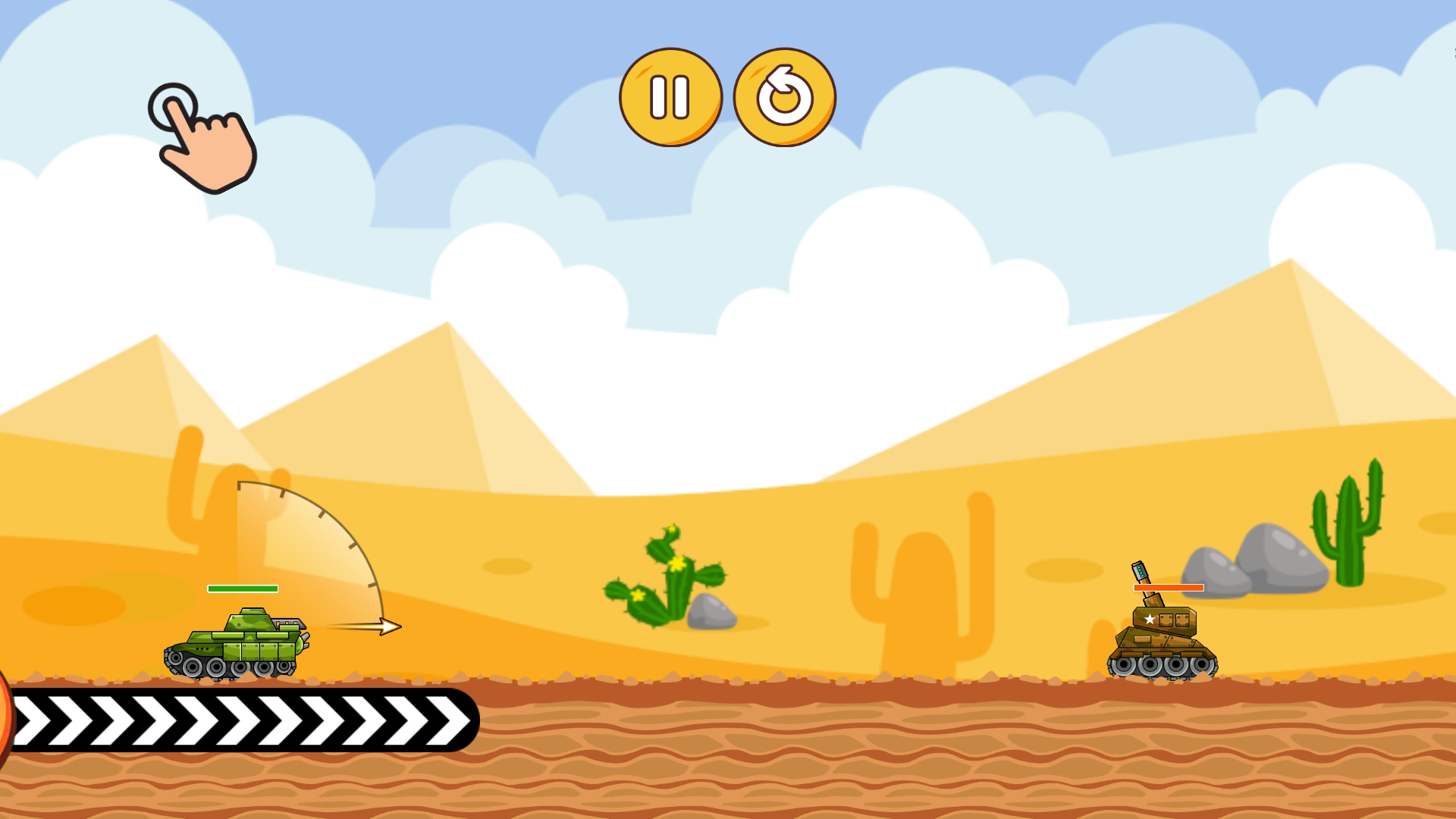 اسکرین شات 2 بازی ‏‏گلوله های آتشین ( نبرد تانک ها )