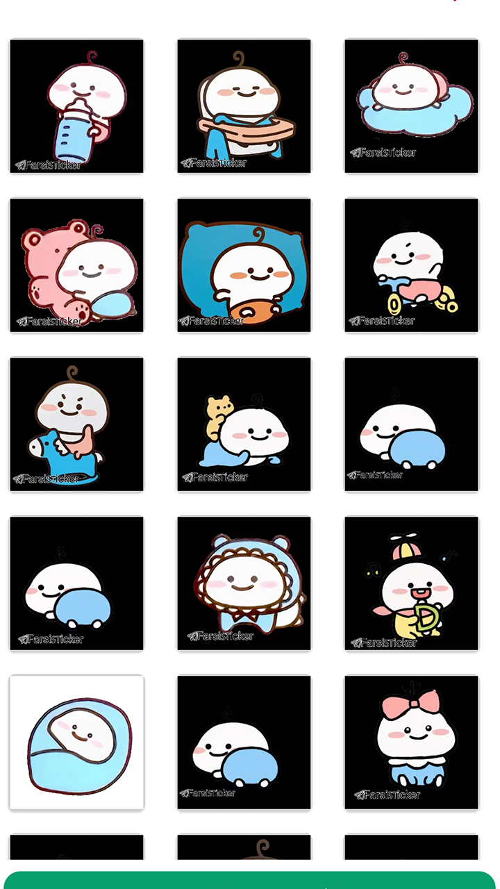 اسکرین شات 10 برنامه ‏‏‏‏‏‏‏‏وات استیکر (استیکر واتساپ)