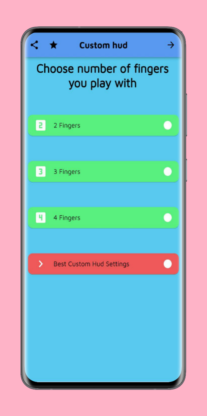اسکرین شات 2 برنامه Custom Hud Tool