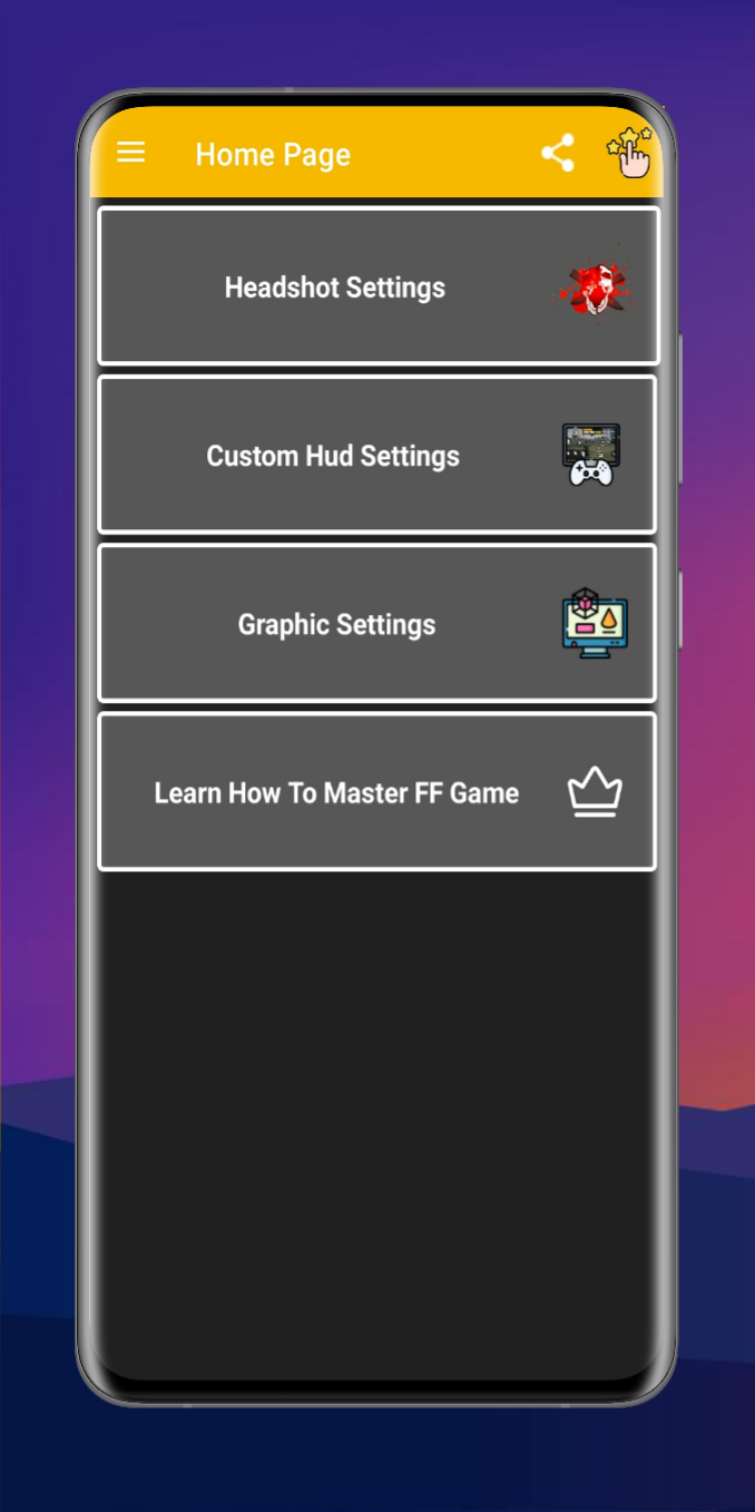اسکرین شات 1 برنامه Weka Settings