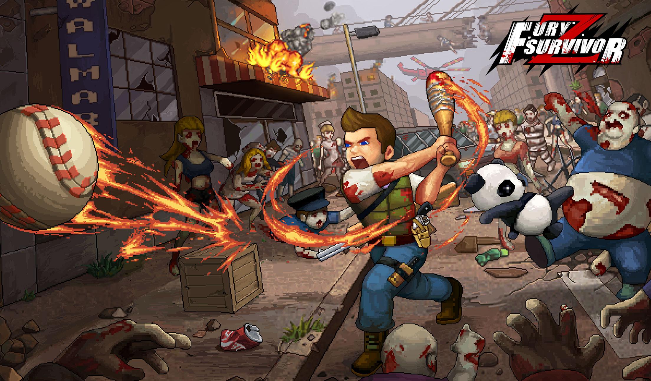 اسکرین شات 1 بازی Fury Survivor: Pixel Z