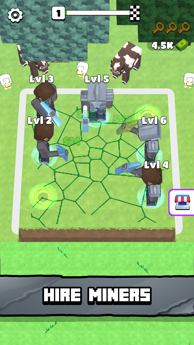 اسکرین شات 6 بازی Mining Rush 3D: Idle Games