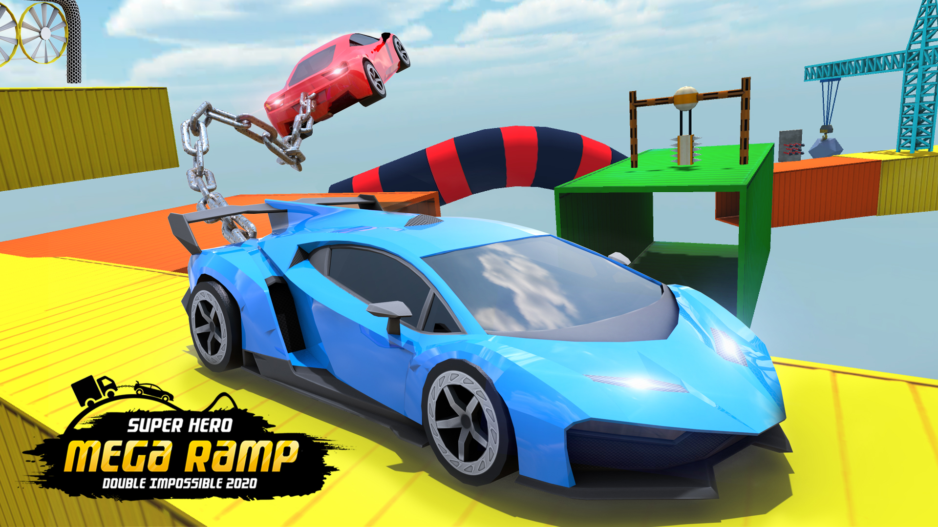 اسکرین شات 2 بازی Double Impossible Mega Stunts