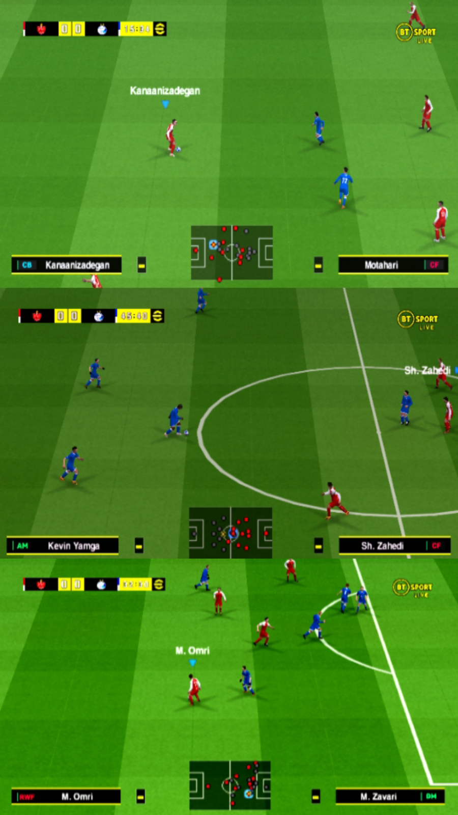 اسکرین شات 17 بازی ‏‏‏شبیه ساز eFootball 2024 فارسی