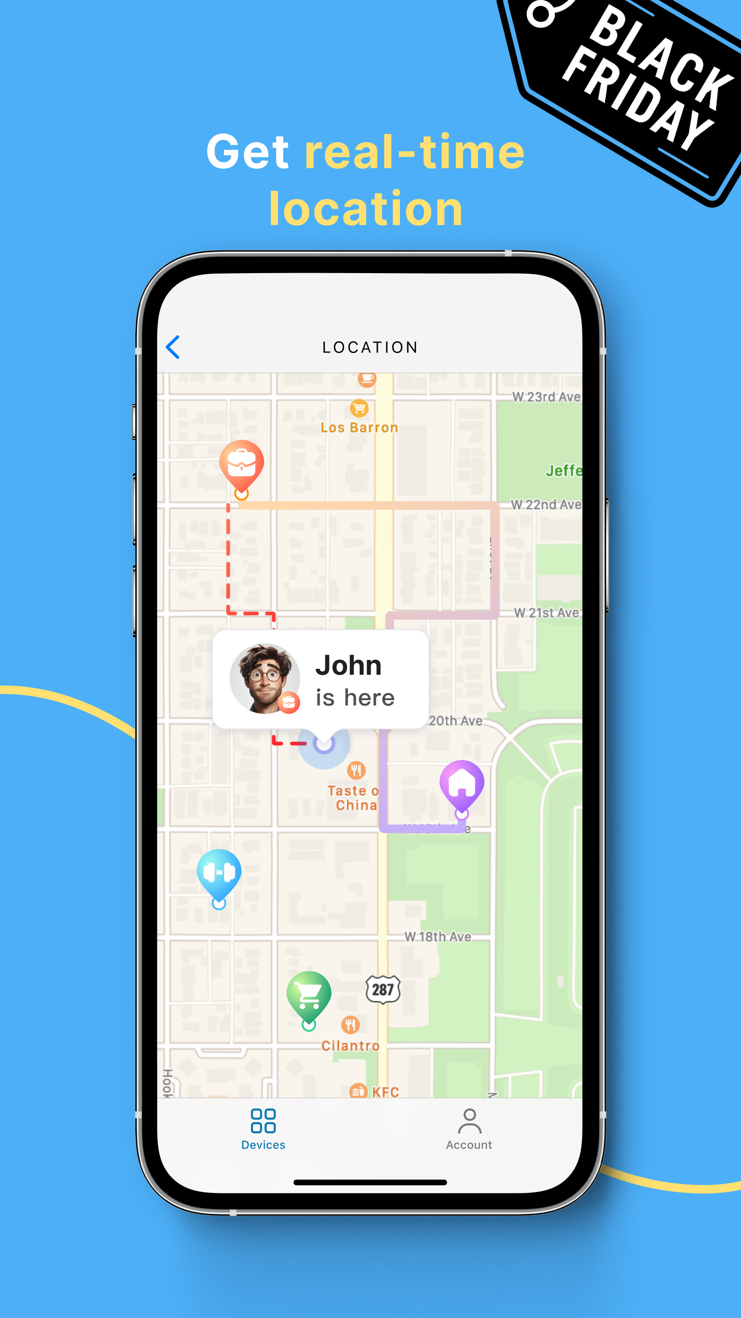 اسکرین شات 4 برنامه mLite - GPS Location Tracker