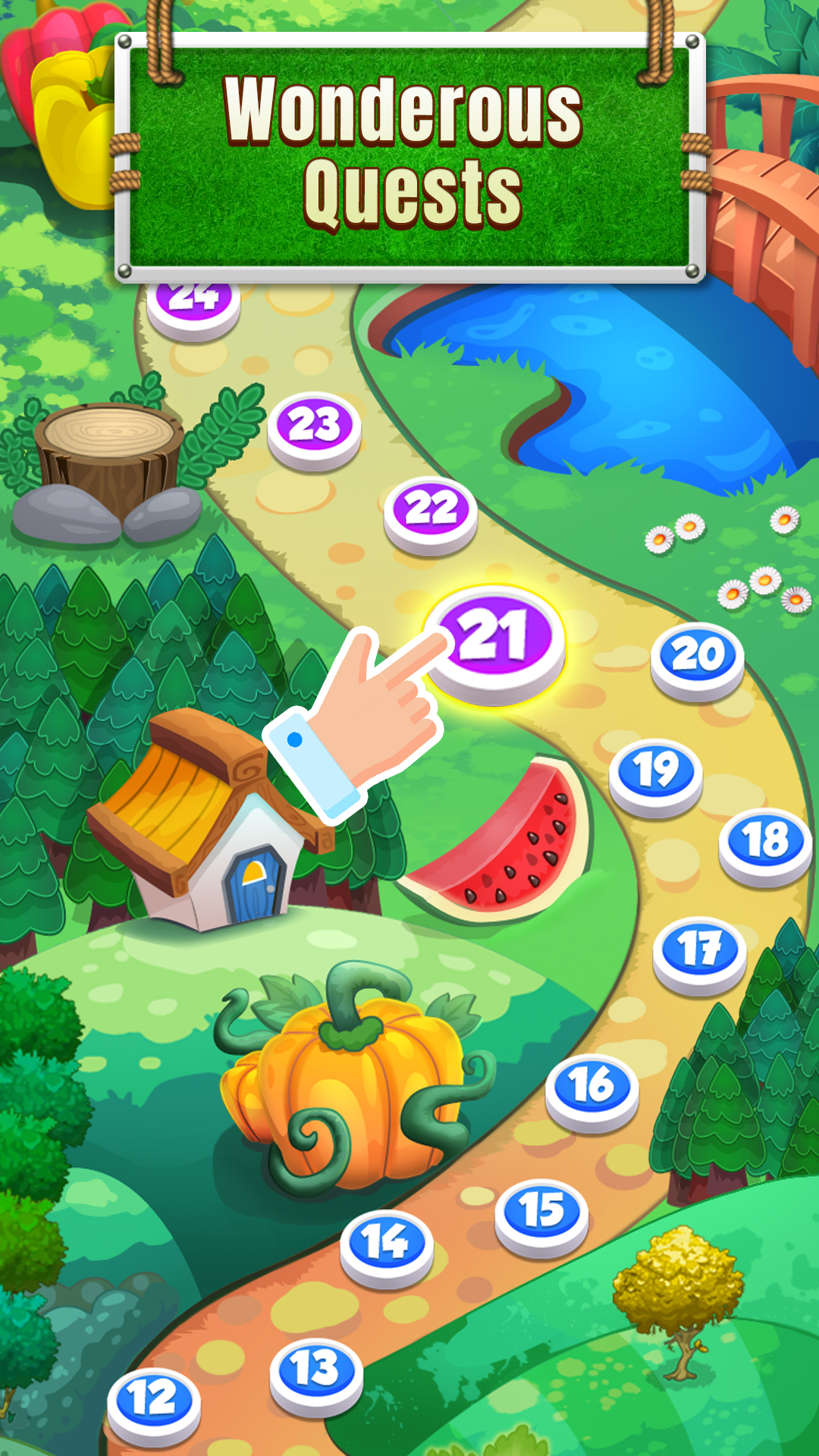 اسکرین شات 5 بازی Farm Flowers Coin Party Dozer
