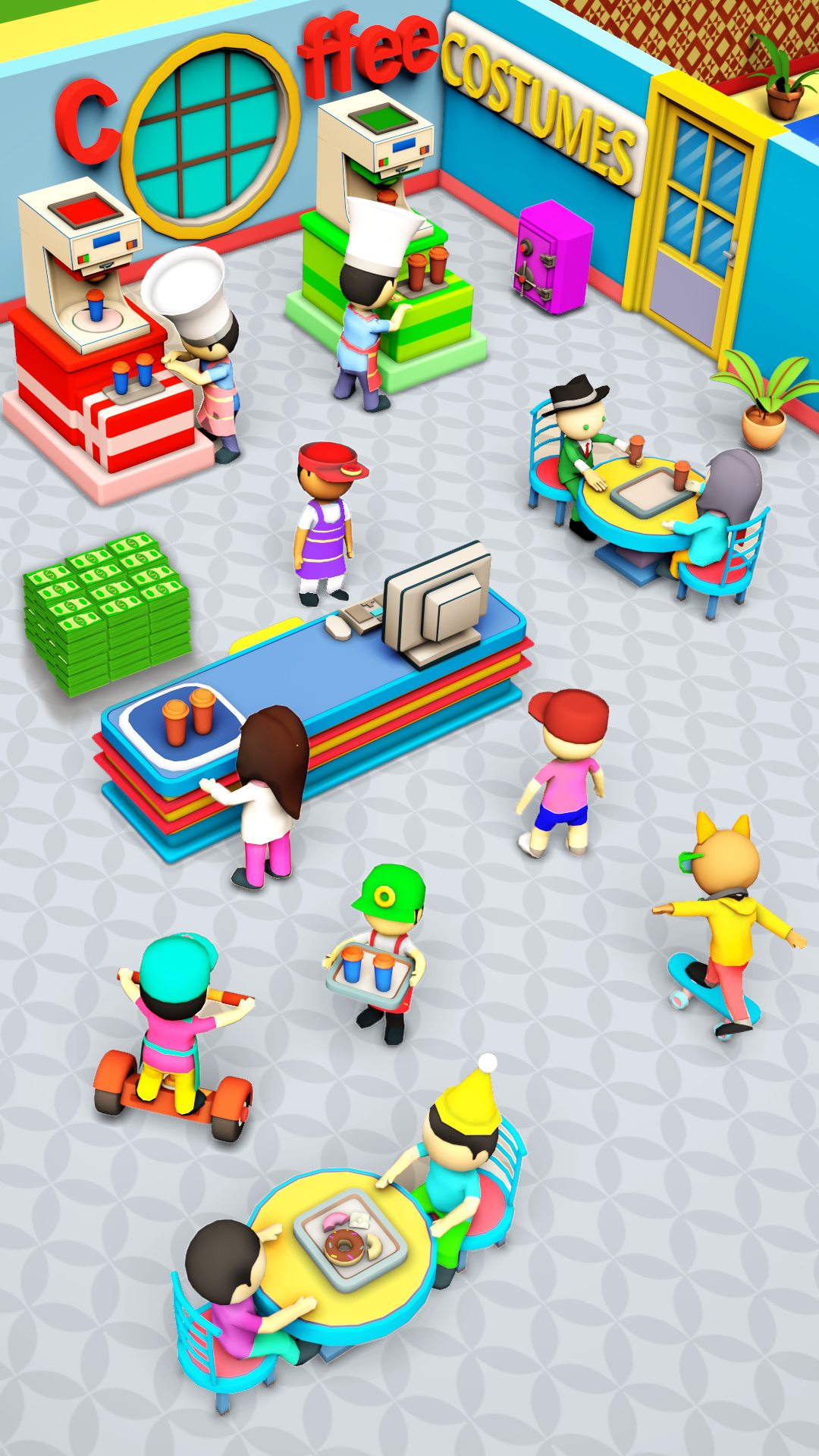 اسکرین شات 7 بازی Donut Empire:Idle Tycoon Games