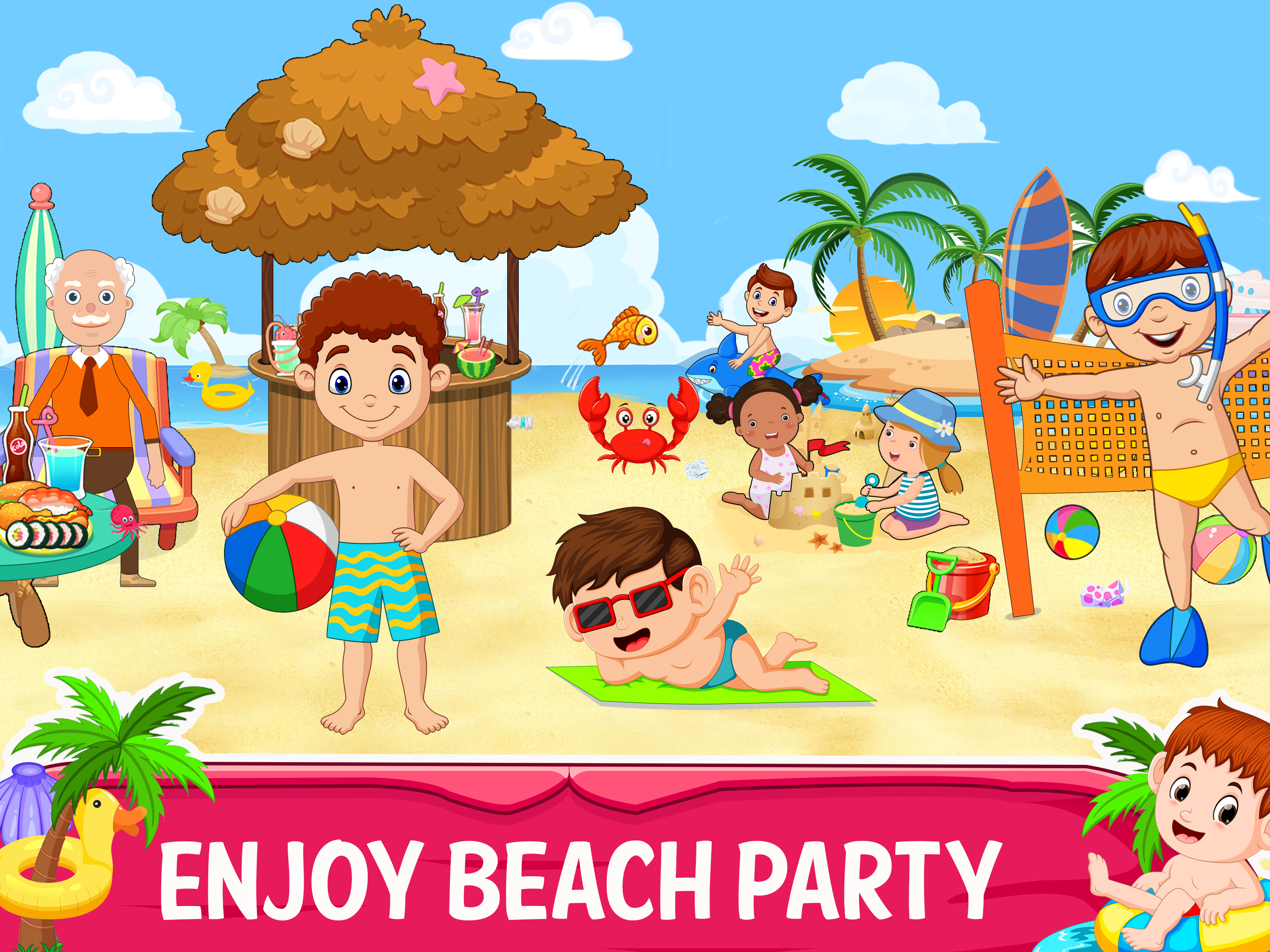 اسکرین شات 5 بازی Mini Town: Vacation