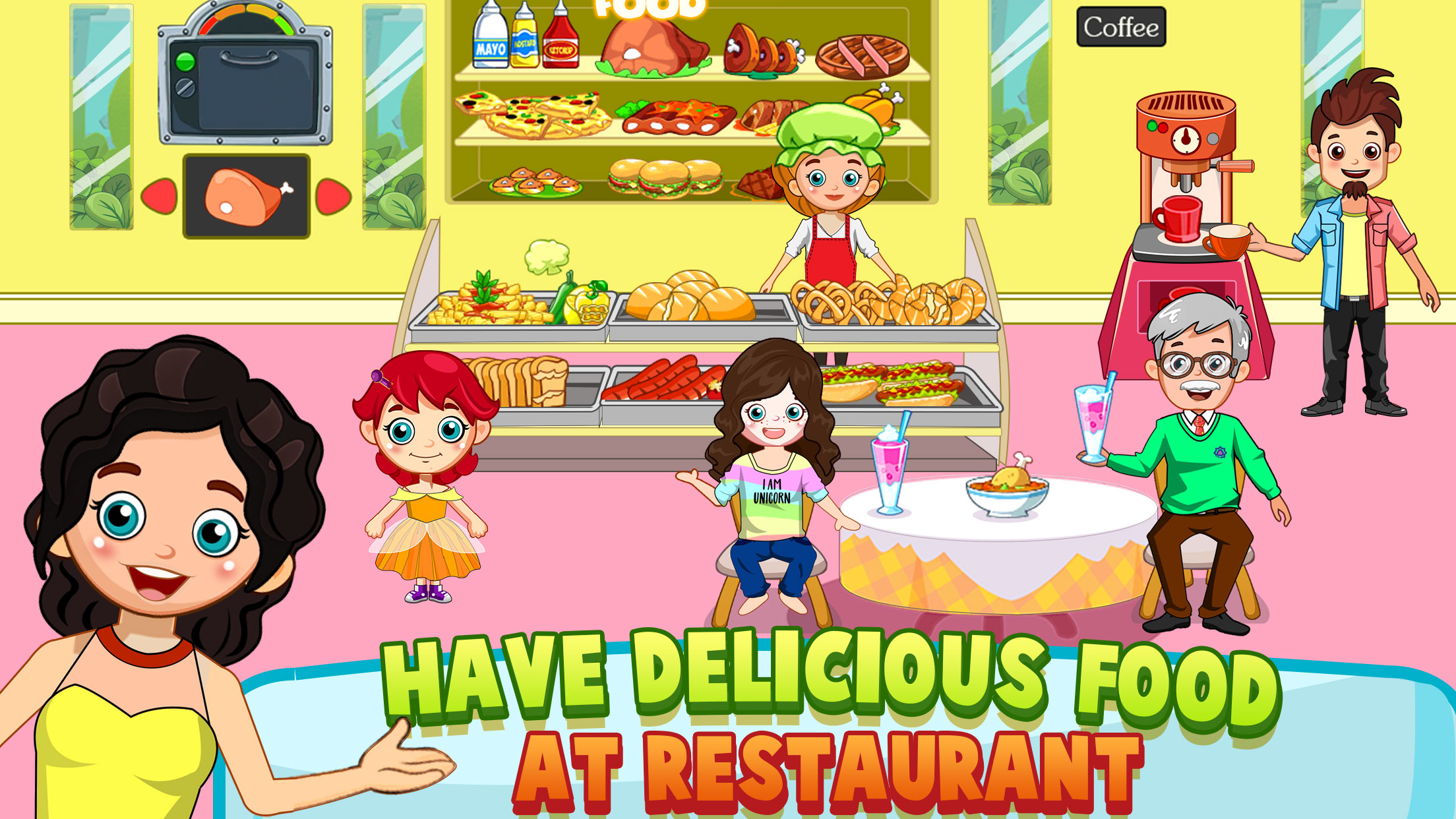 اسکرین شات 4 بازی Mini Town Kids Shopping Stores