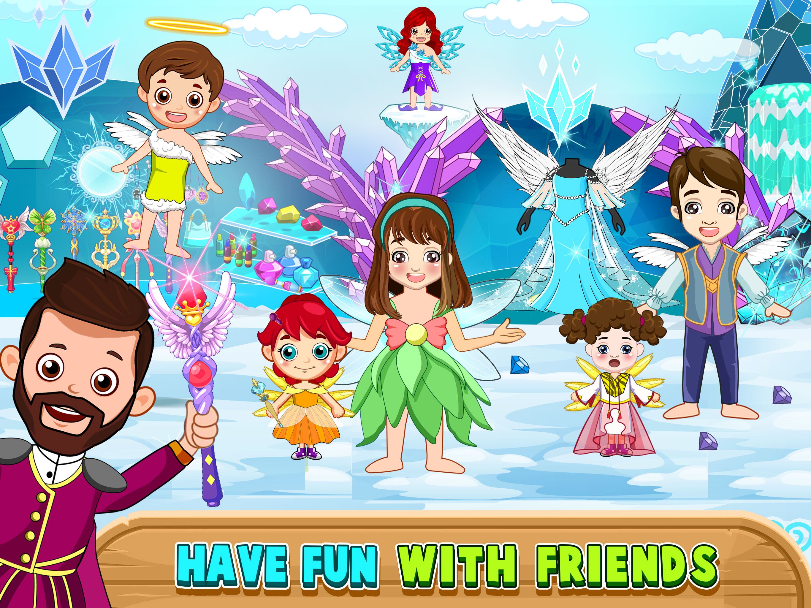 اسکرین شات 3 برنامه Mini Town - Ice Princess Fairy