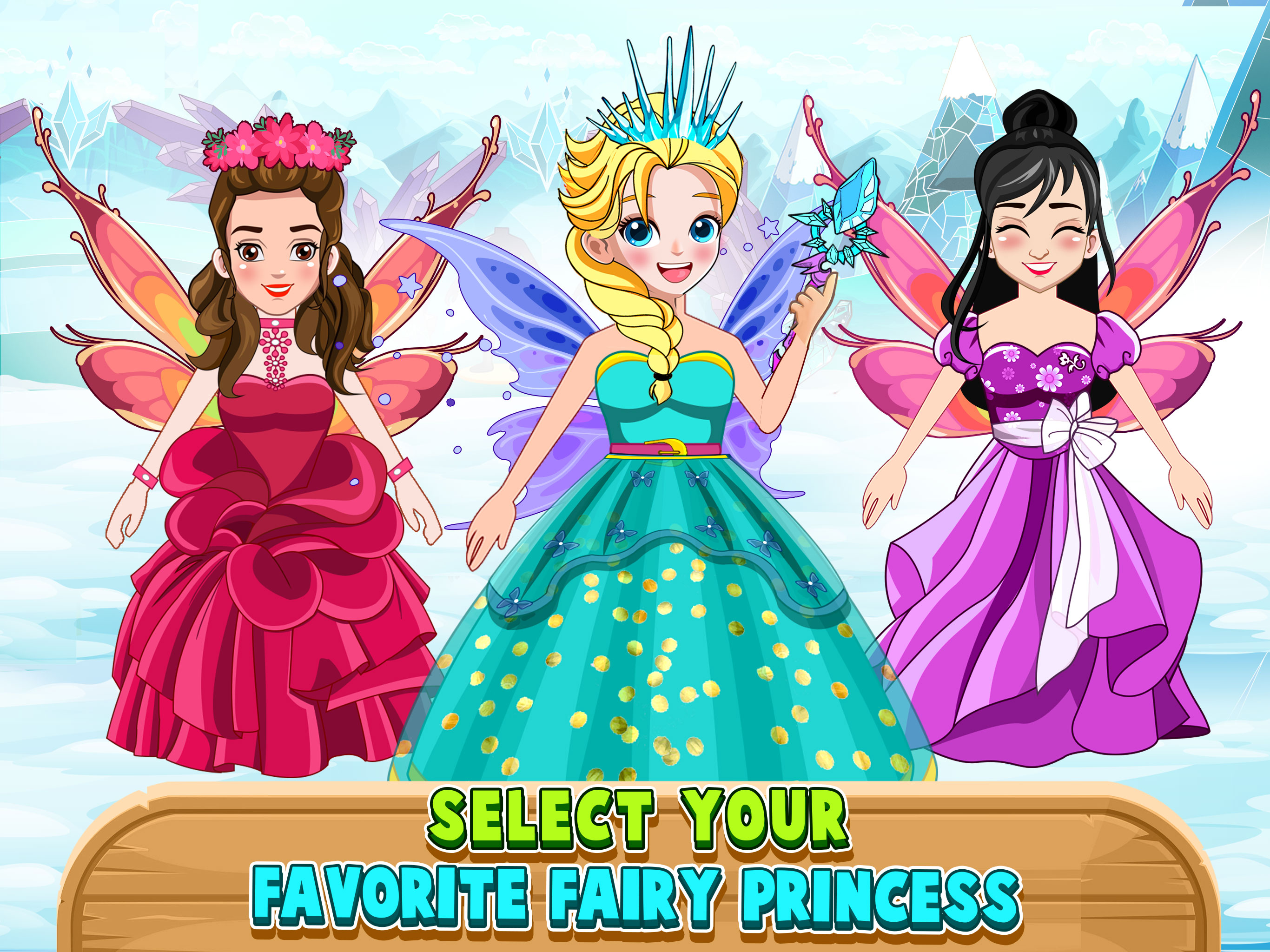 اسکرین شات 2 برنامه Mini Town - Ice Princess Fairy