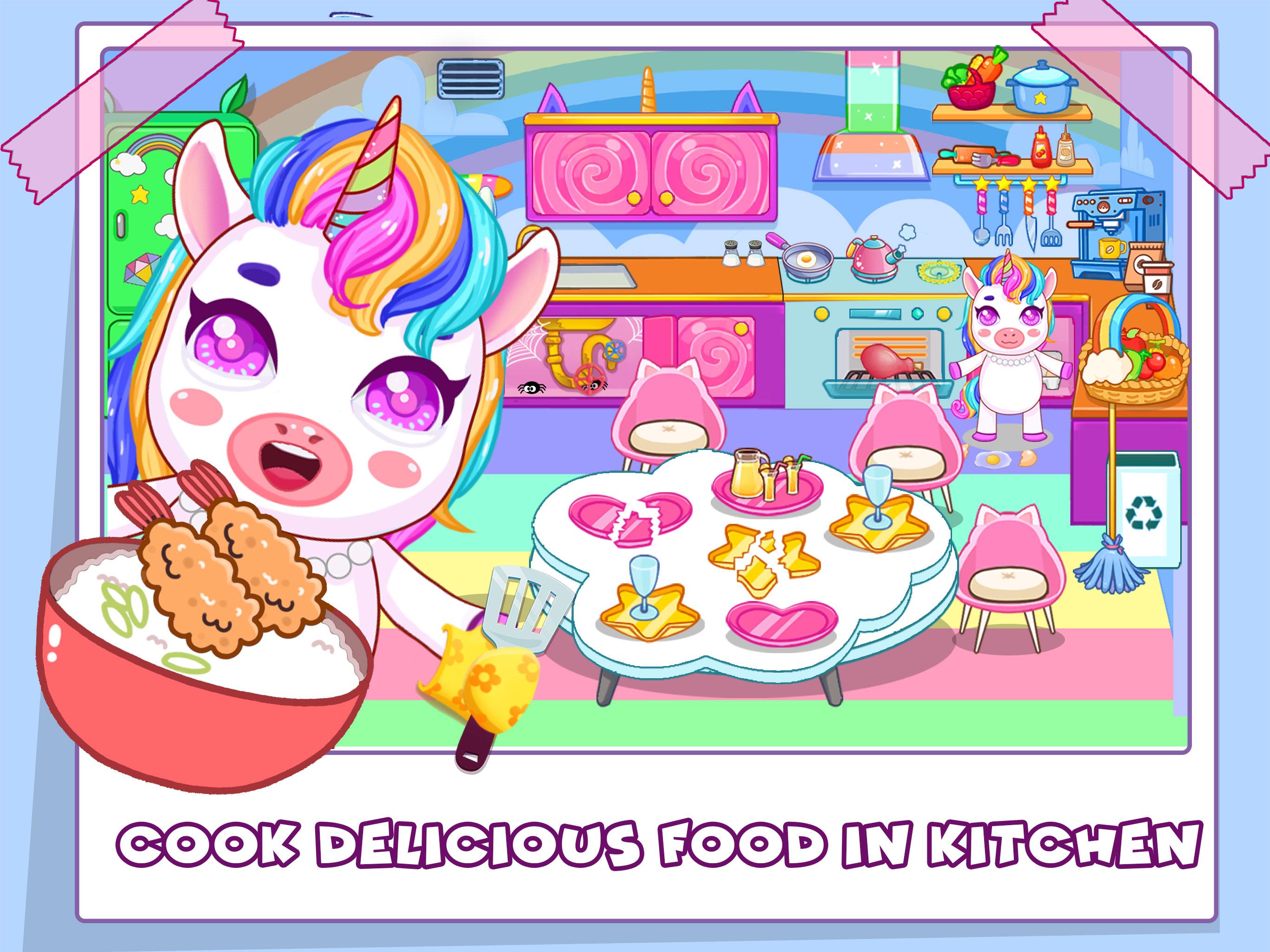 اسکرین شات 4 بازی Mini Town: Unicorn Home