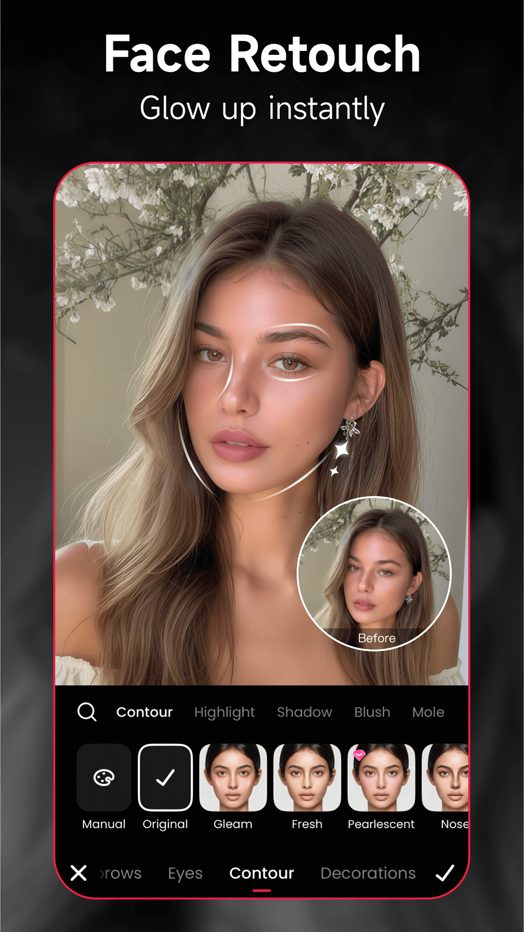 اسکرین شات 5 برنامه Meitu- AI Photo & Video Editor