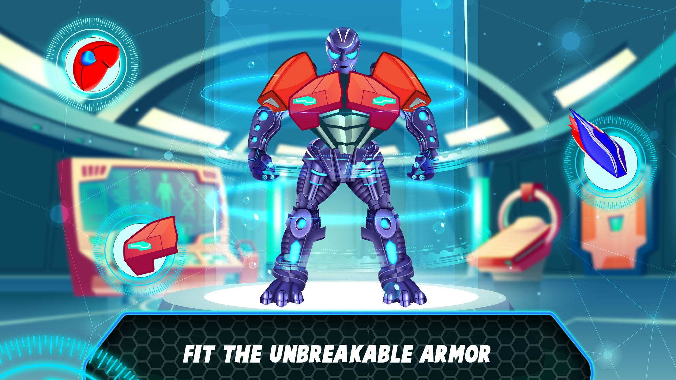 اسکرین شات 4 بازی Super Hero Runner- Robot Games