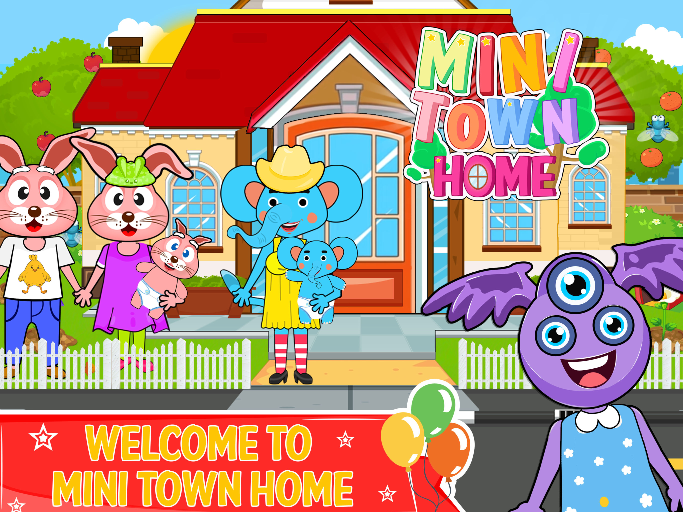 اسکرین شات 5 برنامه Mini Town: Pet Home
