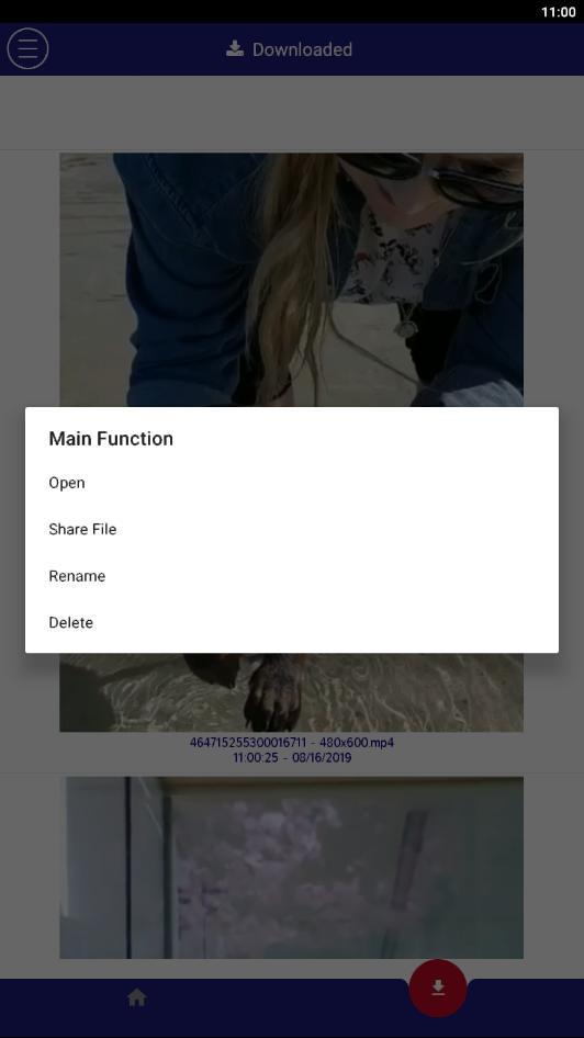 اسکرین شات 4 برنامه Download Video for Pinterest