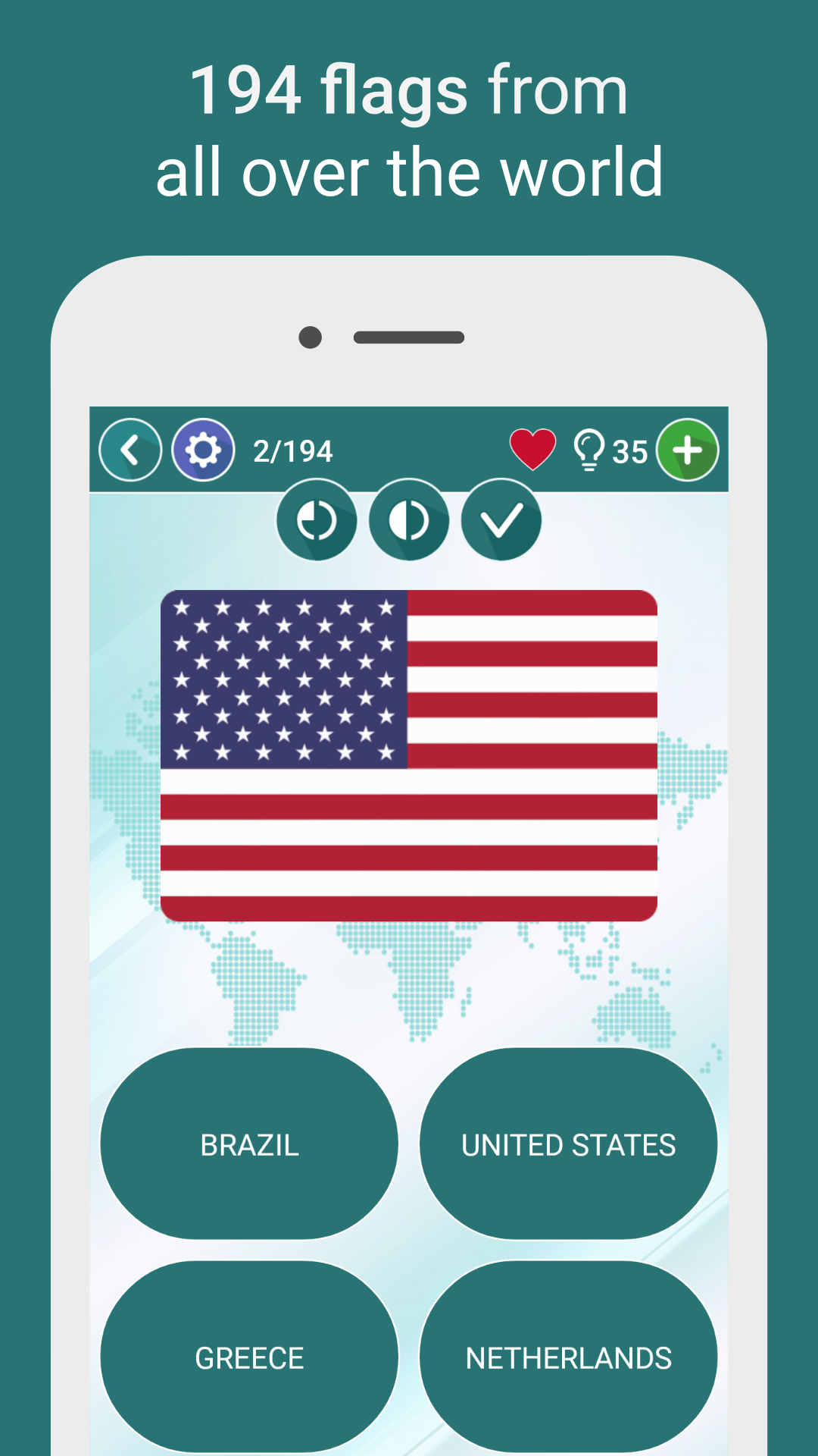 اسکرین شات 1 بازی World Geography Quiz