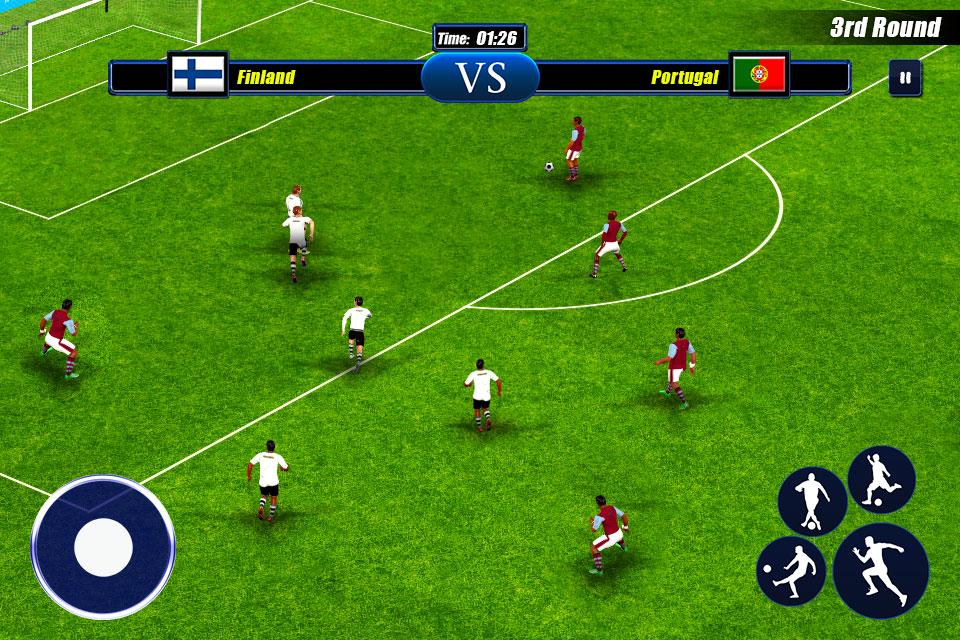 اسکرین شات 2 بازی Dream football star team leagu