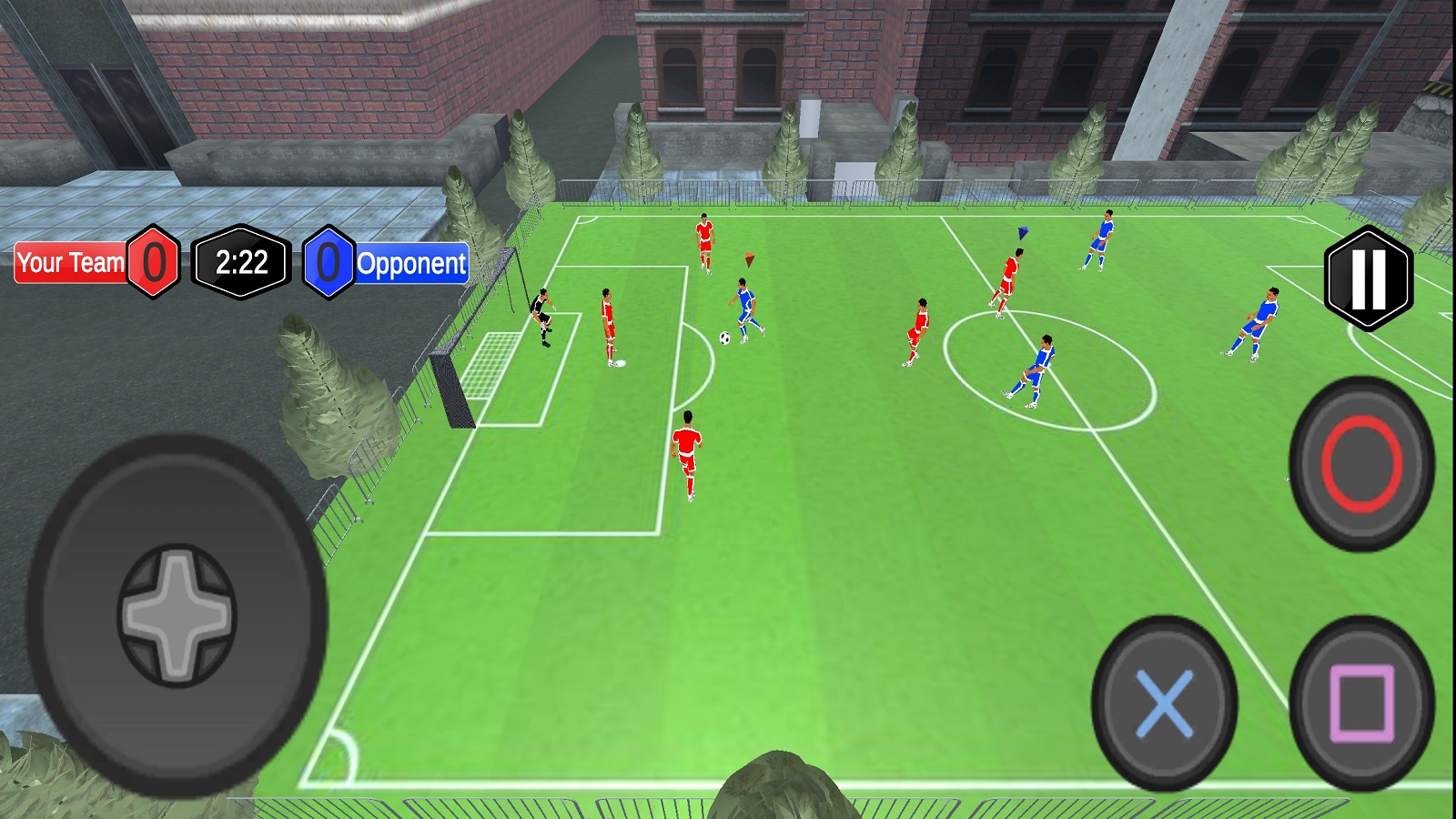 اسکرین شات 5 بازی Dream football star team leagu