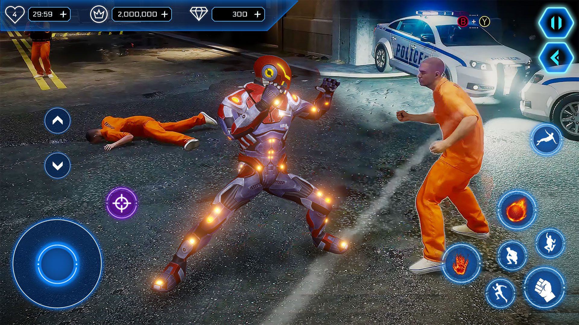 اسکرین شات 5 بازی Iron Superhero : Fighting Hero