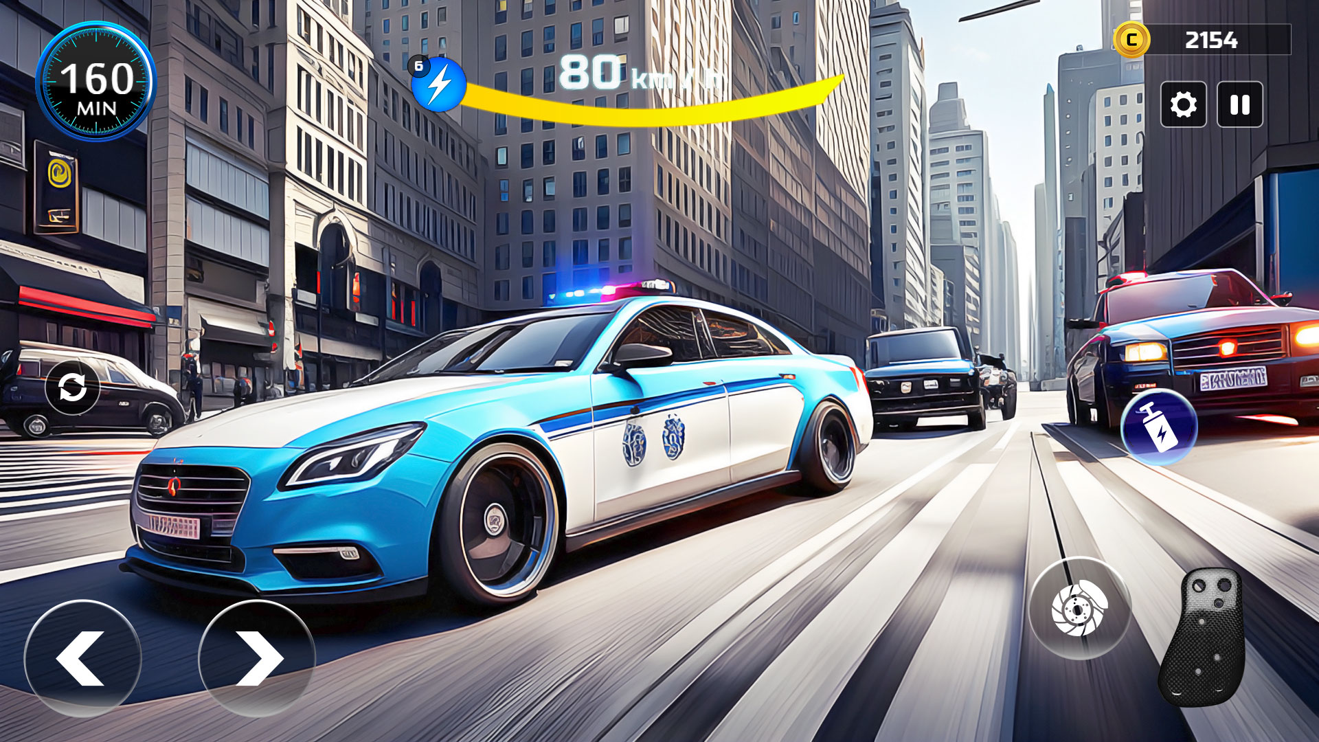 اسکرین شات 2 برنامه Police Chase: Pursuit Getaway