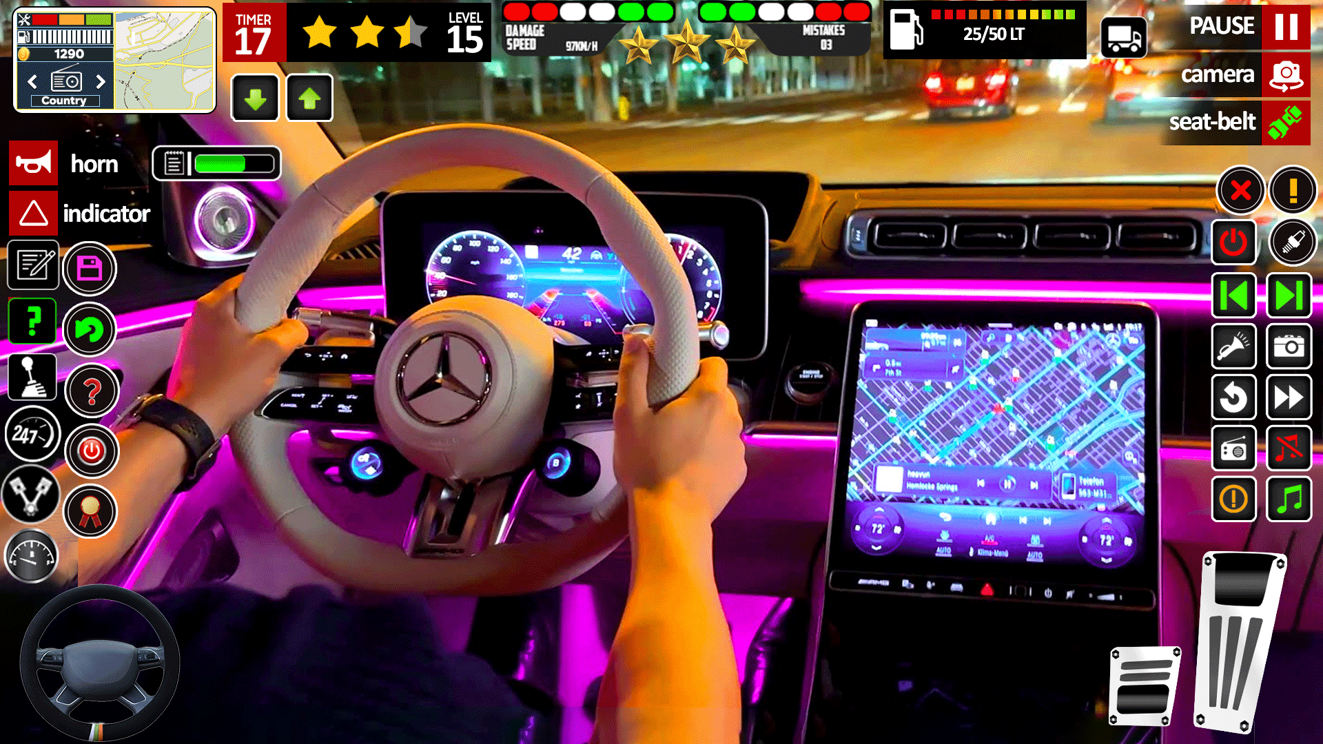 اسکرین شات 1 بازی Car Games: Car Driving School