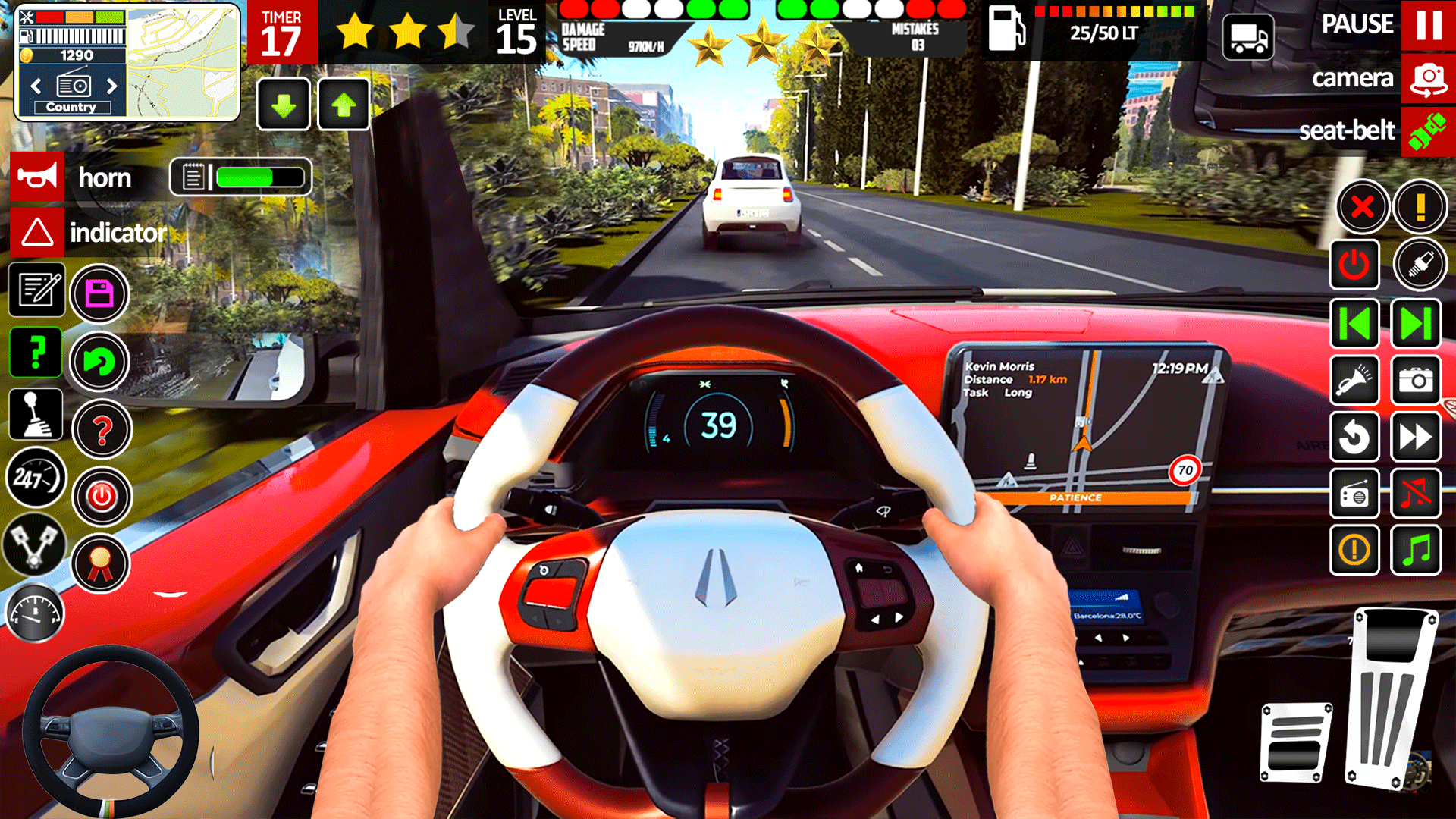 اسکرین شات 4 بازی Car Games: Car Driving School