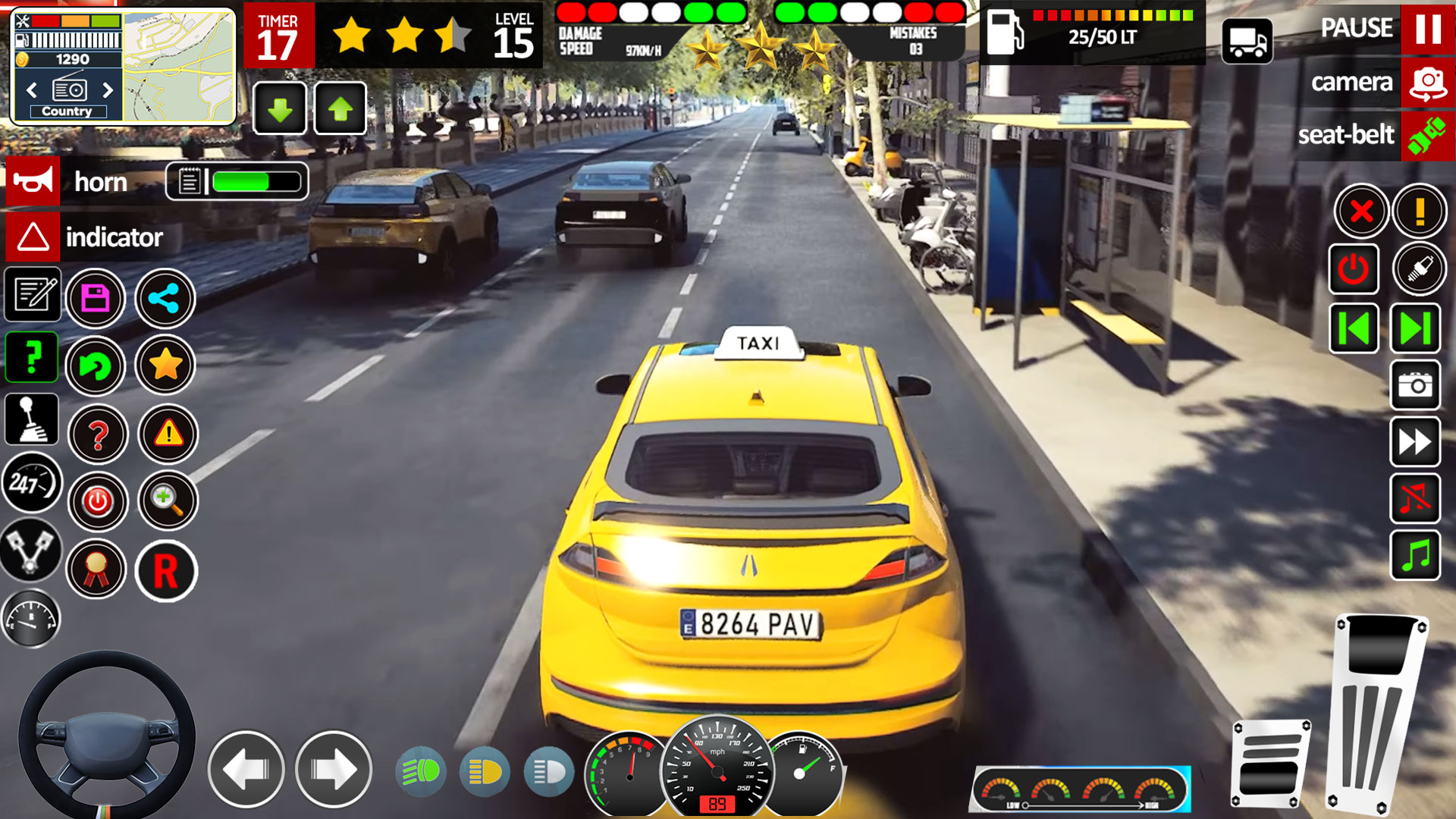 اسکرین شات 8 بازی Car Driving Taxi Simulator
