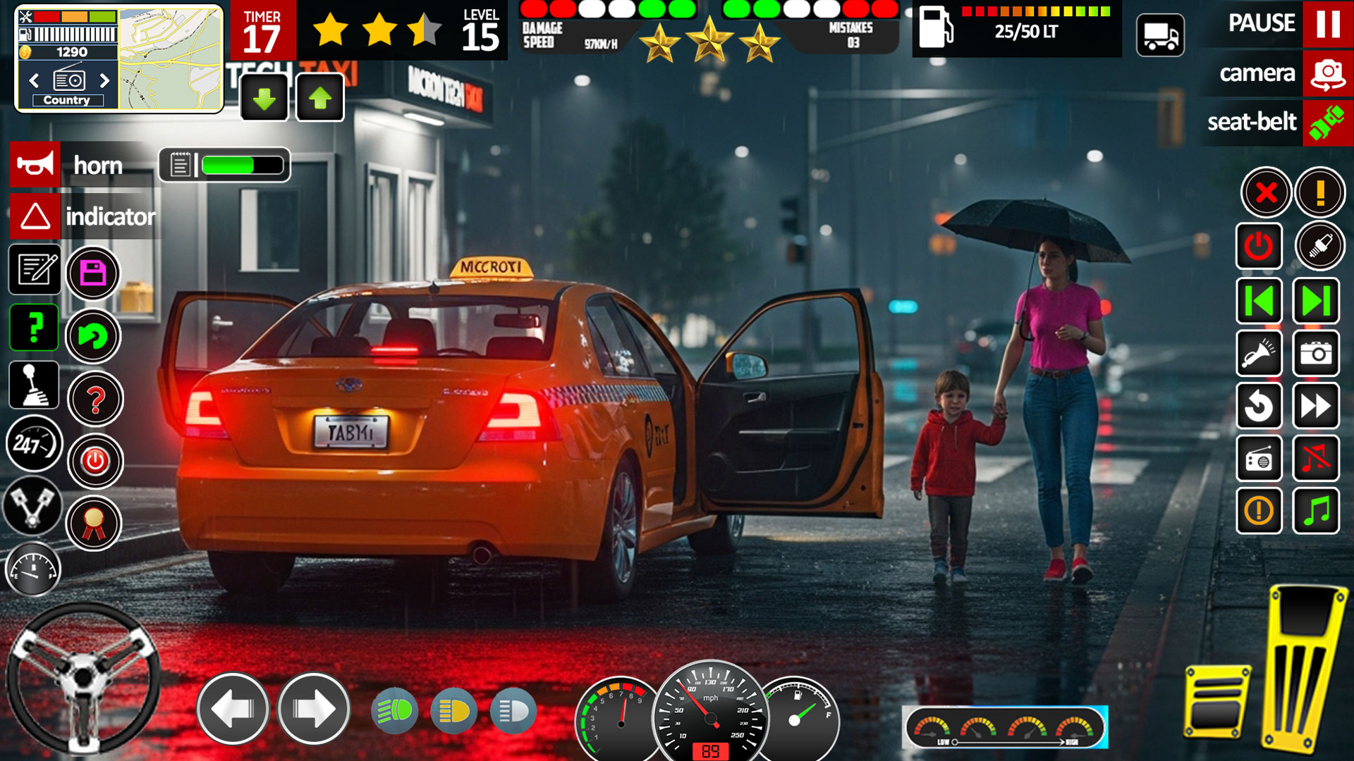 اسکرین شات 6 بازی Car Simulator Game: Taxi Games