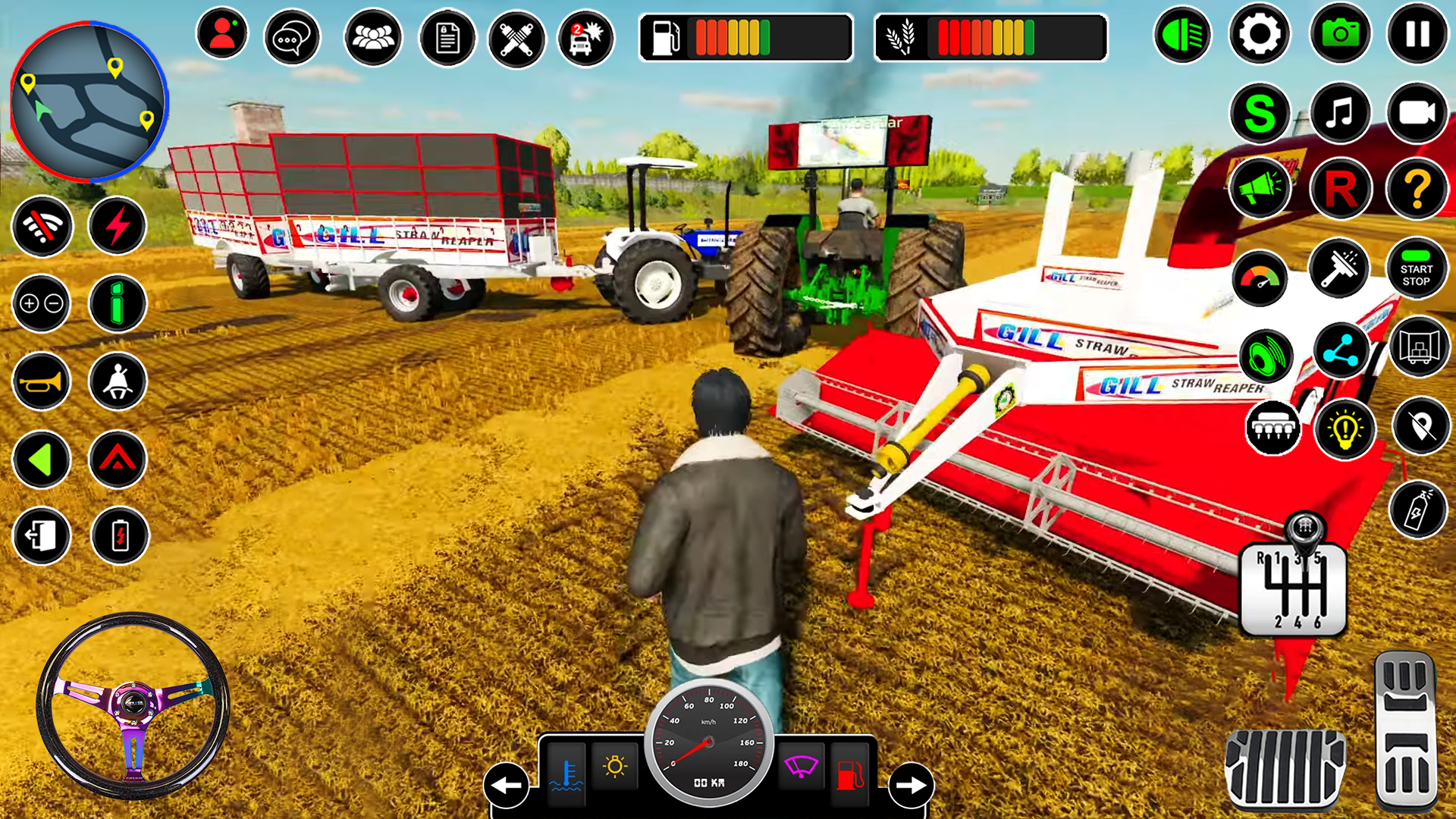 اسکرین شات 7 بازی US Tractor Games: Farming Game