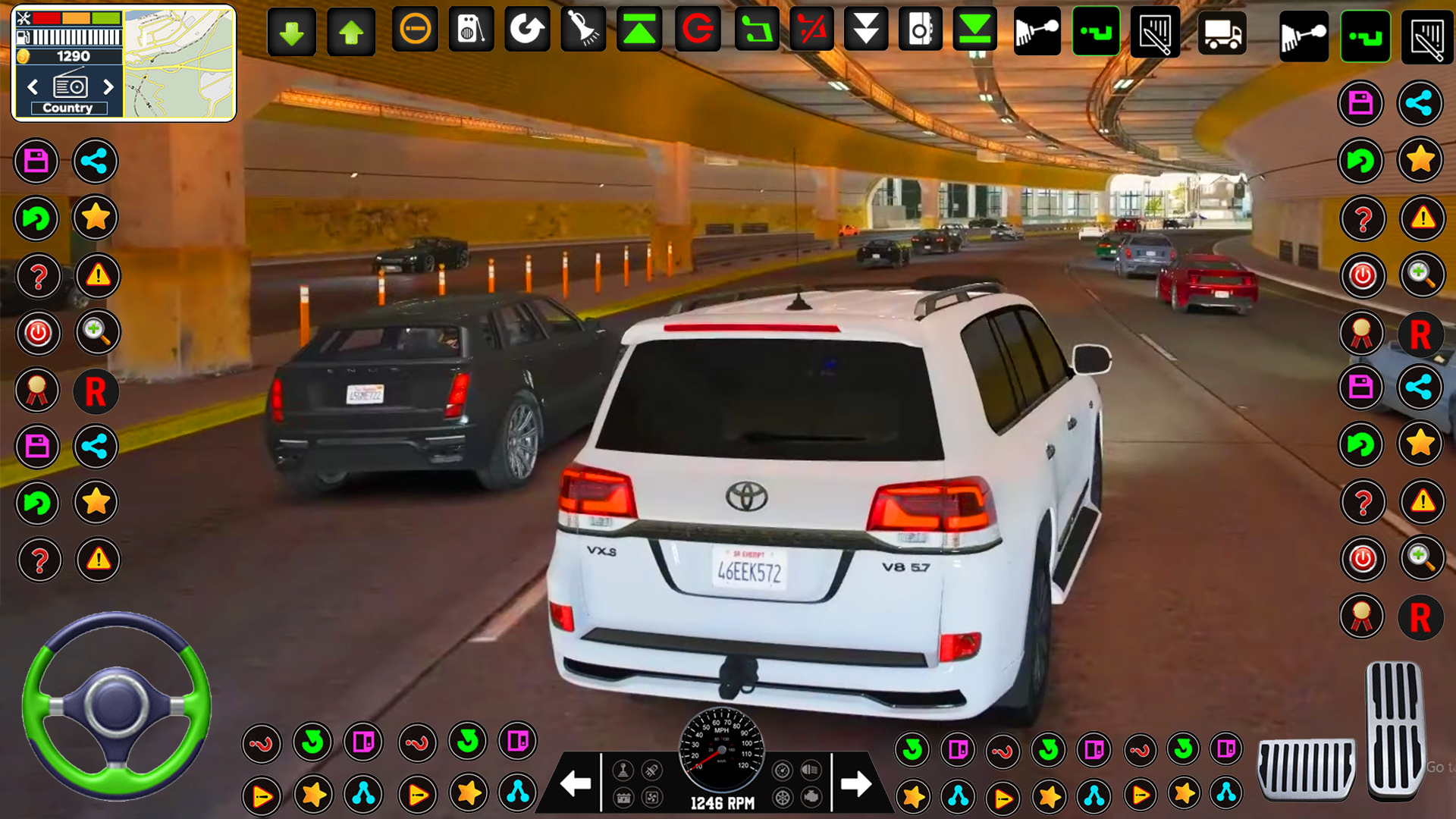 اسکرین شات 4 بازی US Car Driver Game 3d