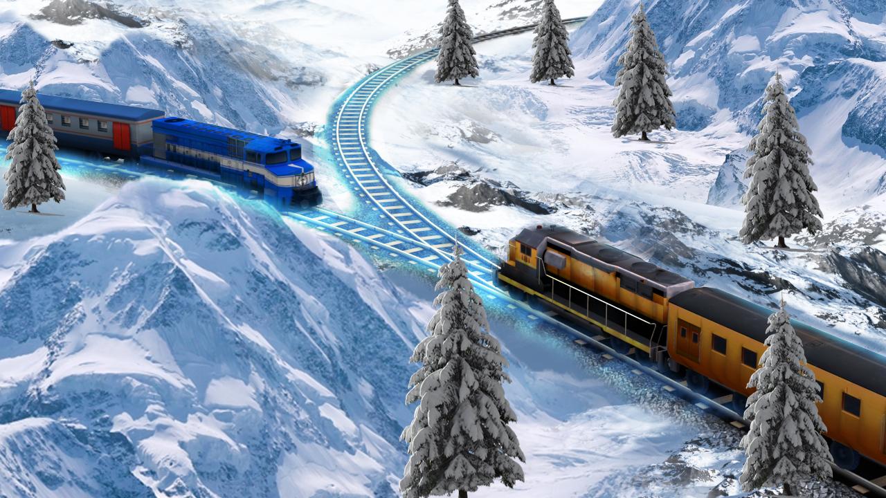اسکرین شات 6 بازی Train Racing Games 3D 2 Player