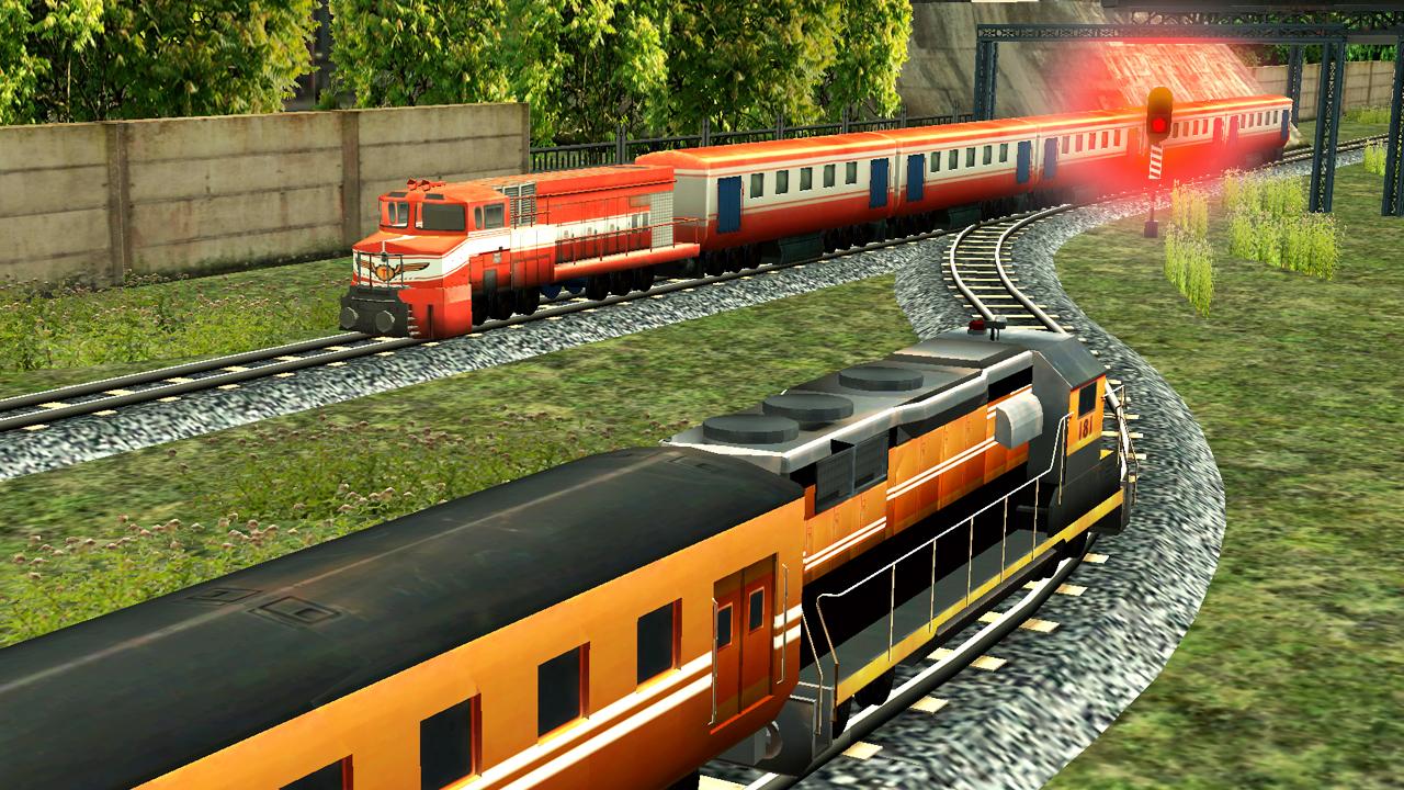 اسکرین شات 7 بازی Train Racing Games 3D 2 Player