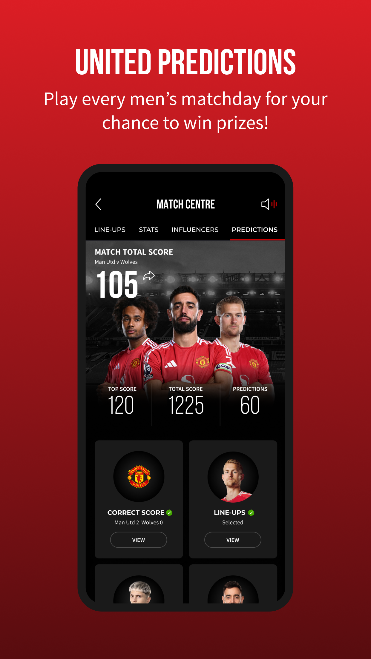 اسکرین شات 5 برنامه Manchester United Official App