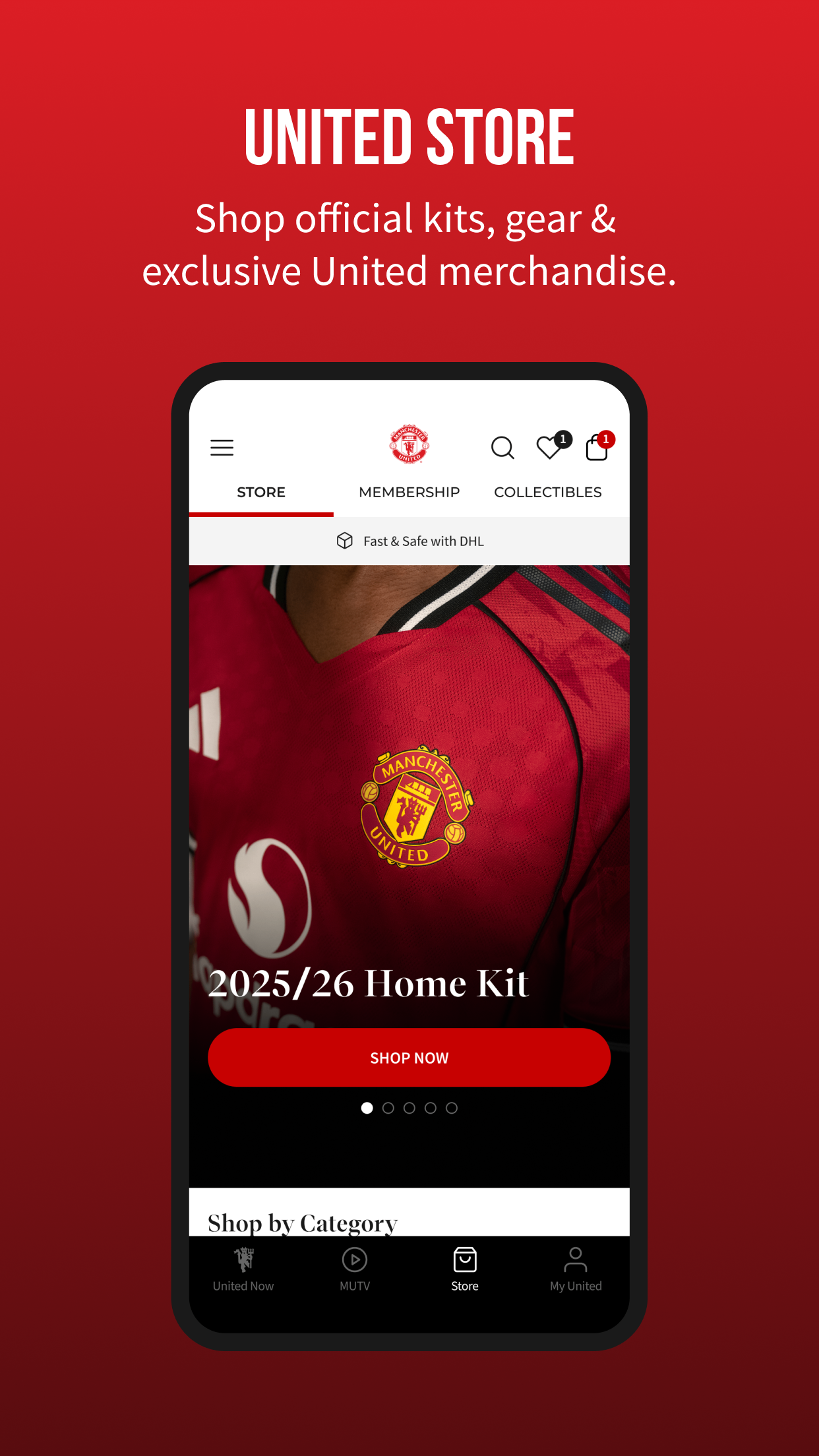 اسکرین شات 2 برنامه Manchester United Official App