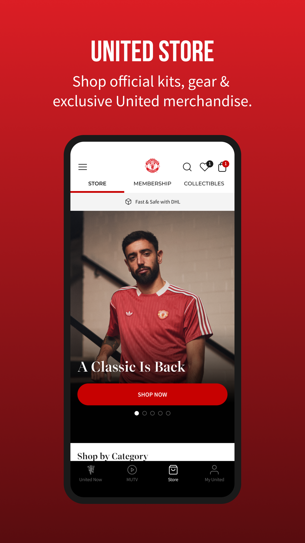 اسکرین شات 2 برنامه Manchester United Official App