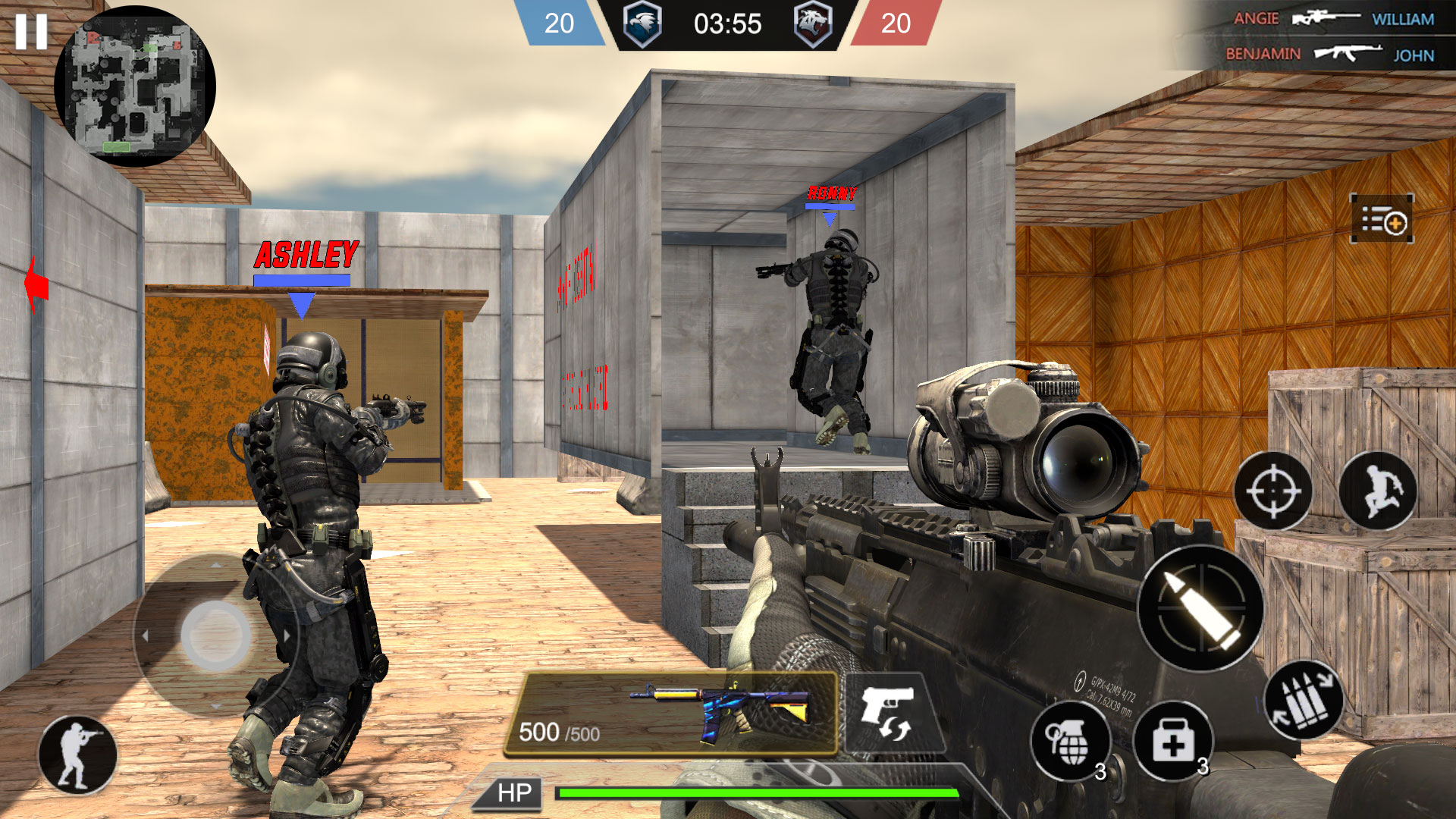اسکرین شات 2 بازی Army Commando Shooting Games