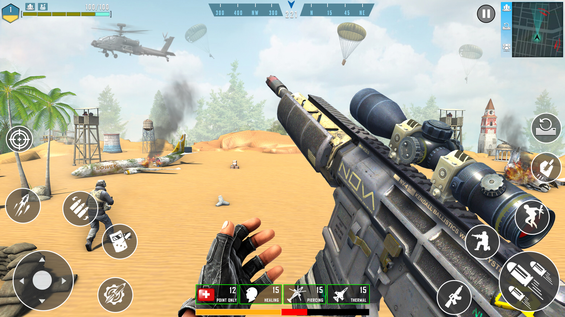 اسکرین شات 5 بازی Army Commando Shooting Games