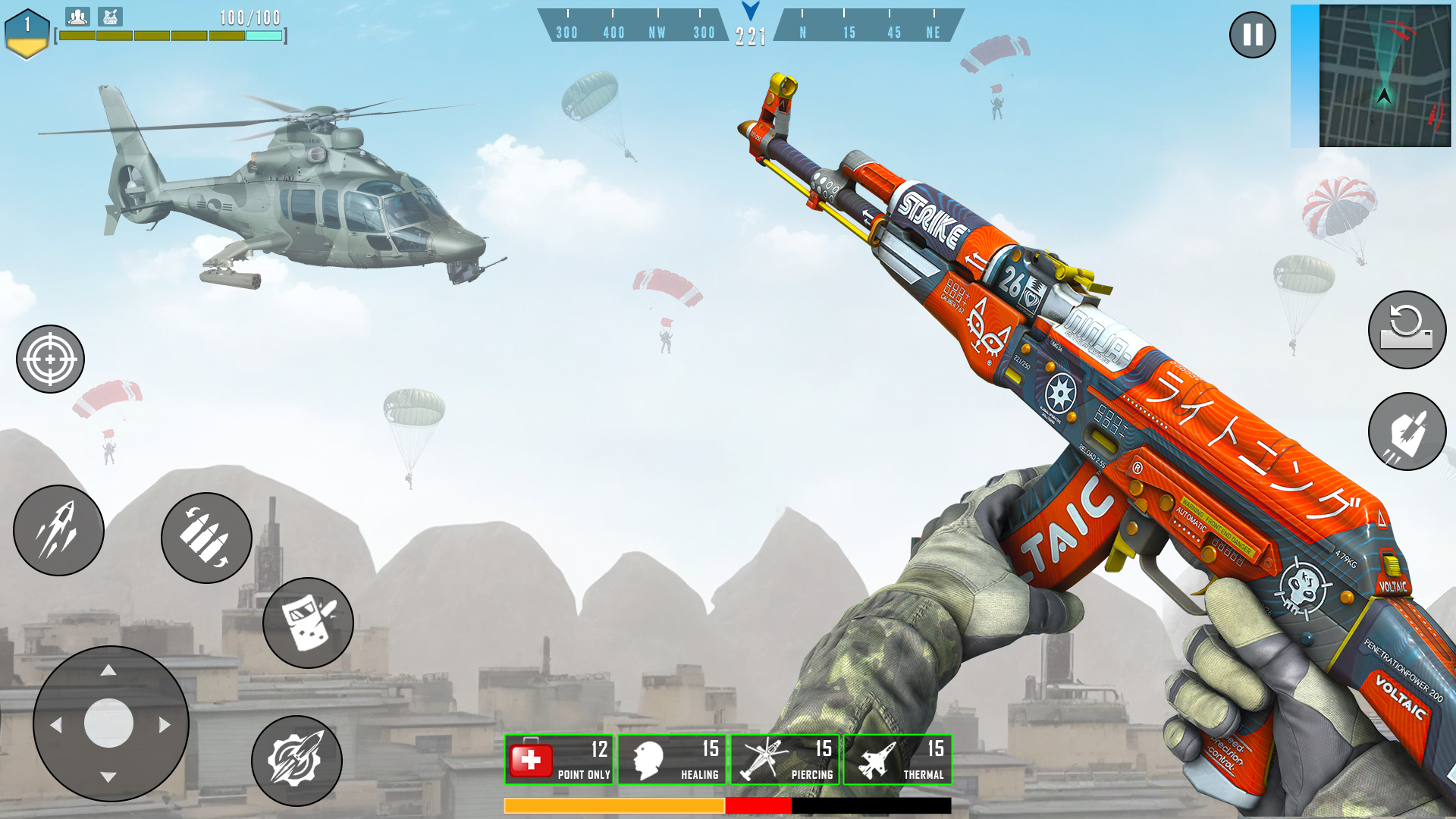 اسکرین شات 1 بازی Army Commando Shooting Games