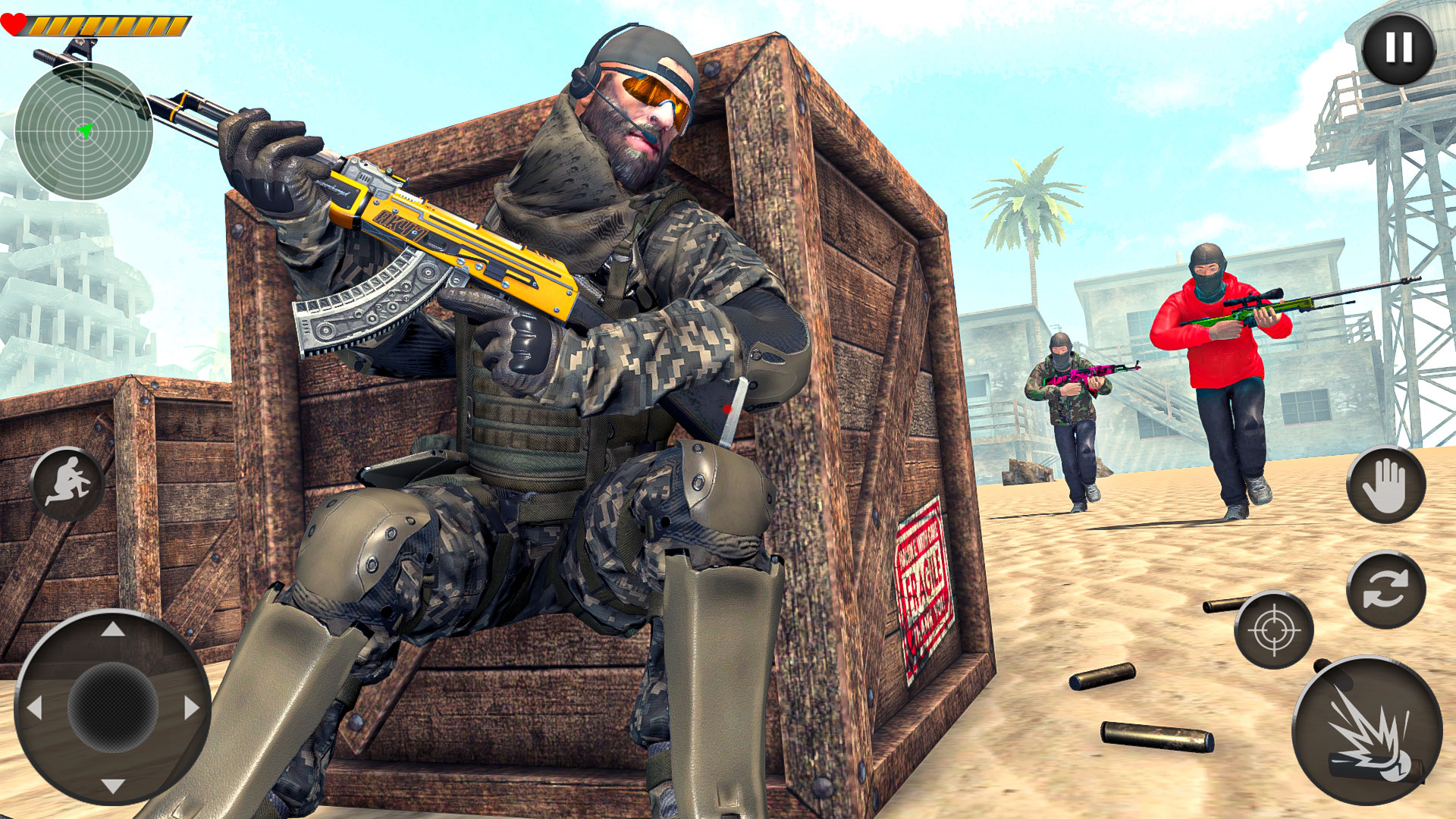 اسکرین شات 5 بازی Army Commando Shooting Games
