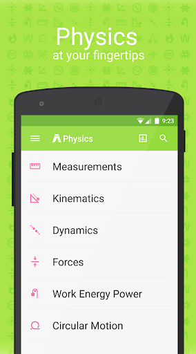 اسکرین شات 1 برنامه PhyWiz Notes