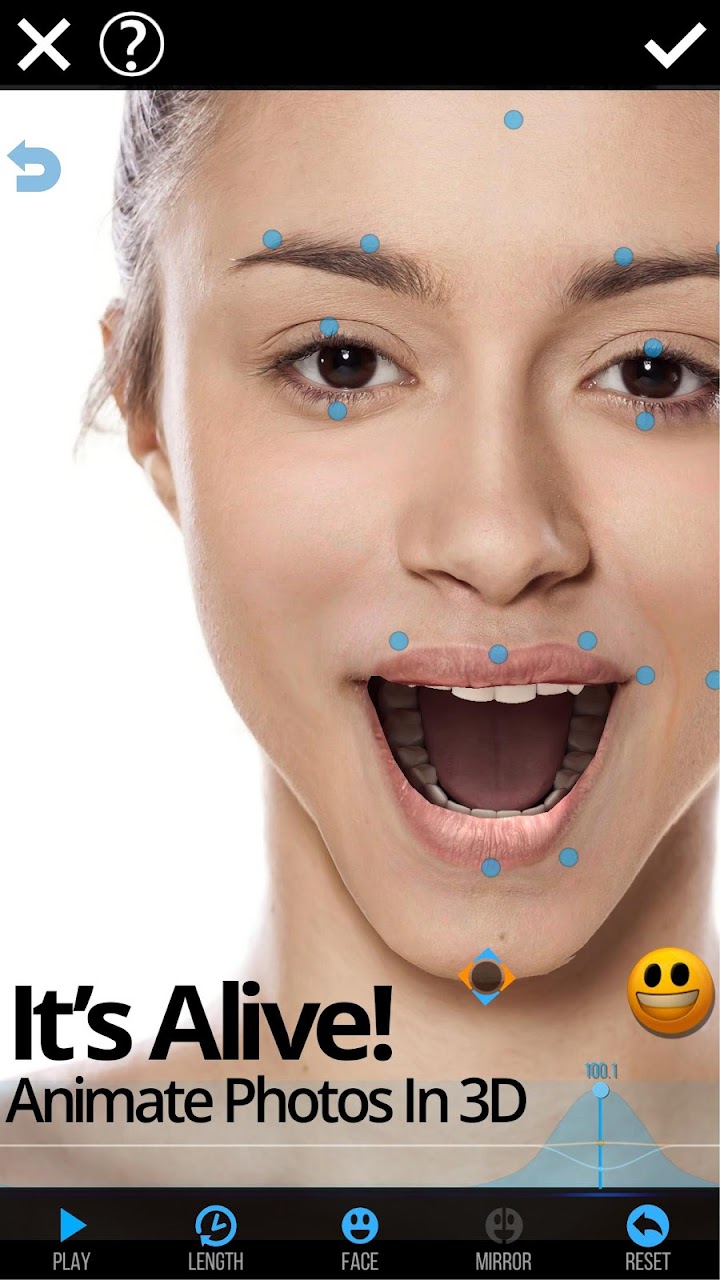 اسکرین شات برنامه Mug Life - 3D Face Animator 2